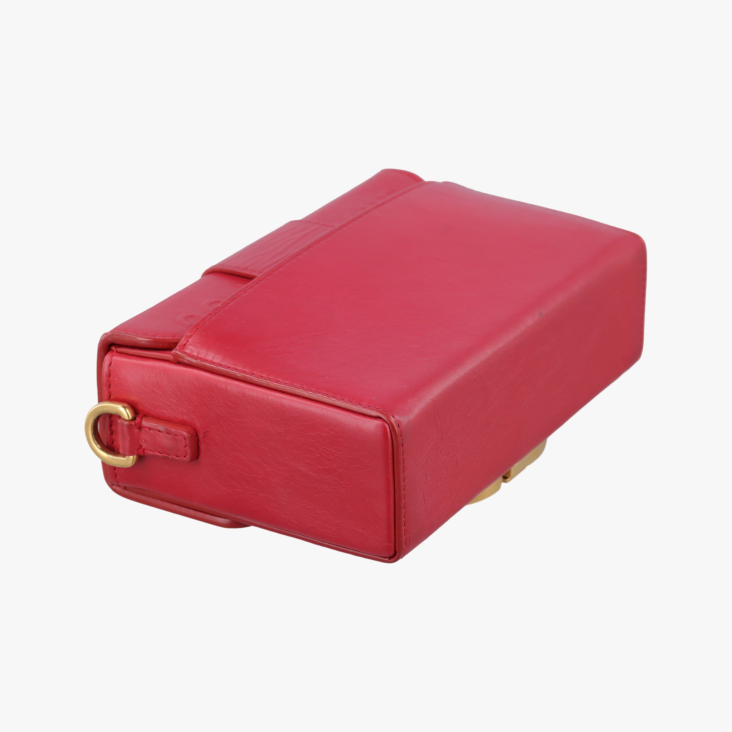 Secondhand Christian Dior 30 MONTAIGNE Red Leather  shoulderbag | stylenewstar