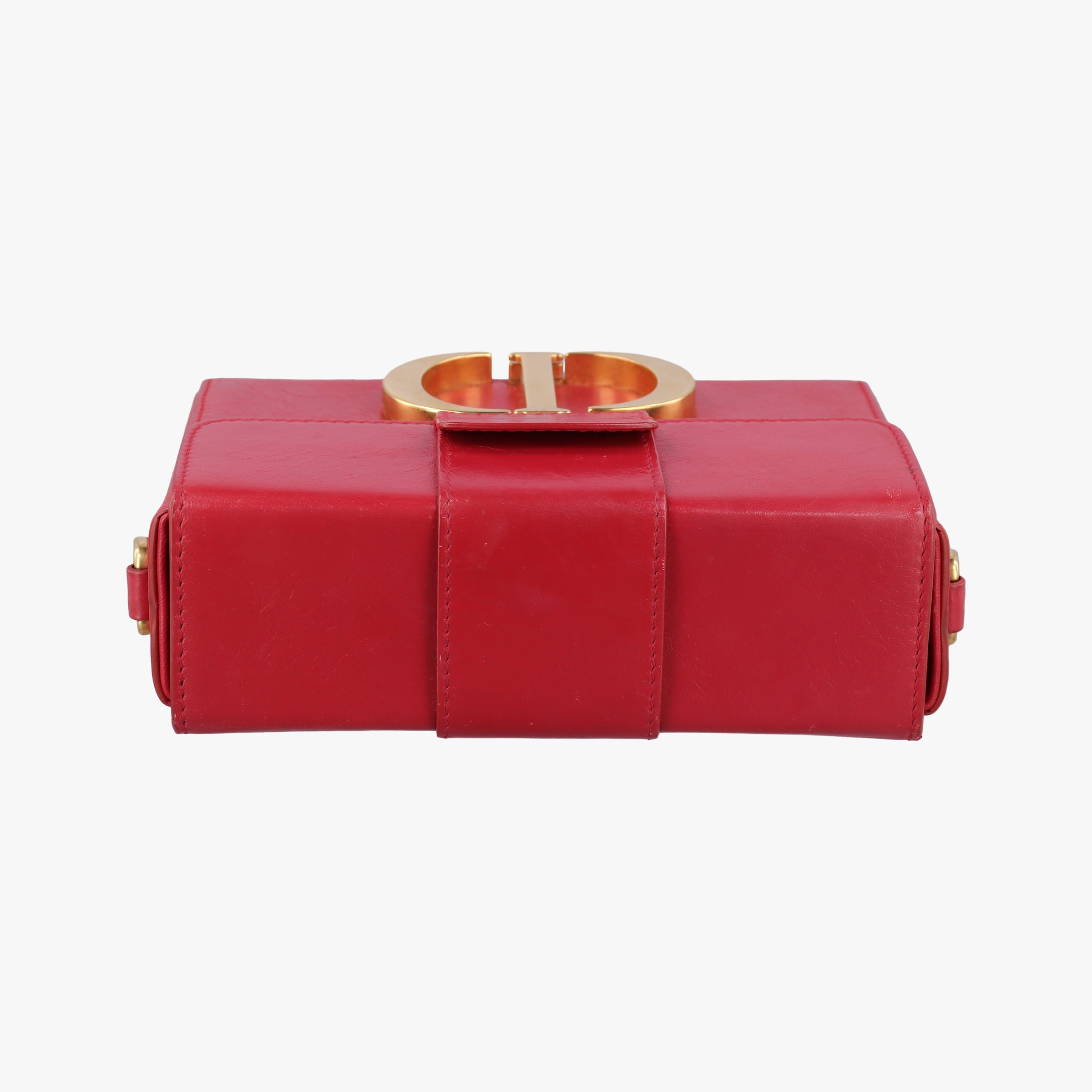 Secondhand Christian Dior 30 MONTAIGNE Red Leather  shoulderbag | stylenewstar