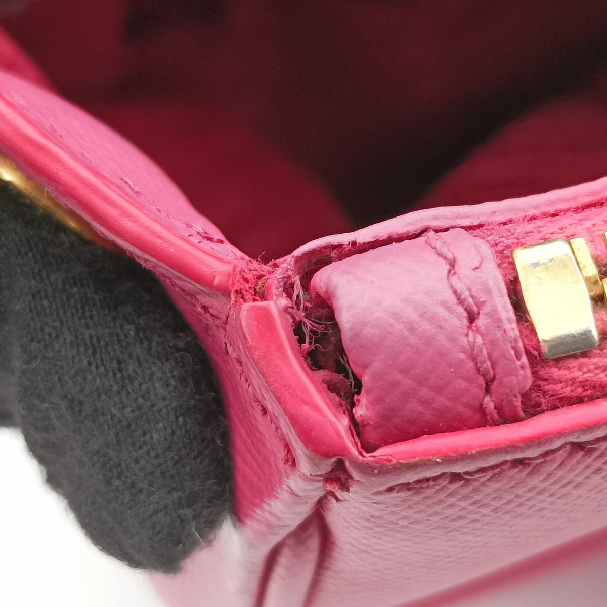Secondhand Prada Galleria Pink SAFFIANO Leather BN1786 shoulderbag | stylenewstar