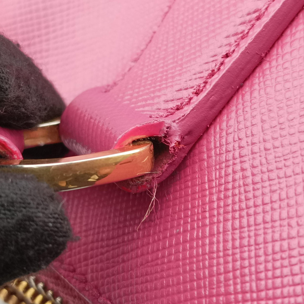 Secondhand Prada Galleria Pink SAFFIANO Leather BN1786 shoulderbag | stylenewstar