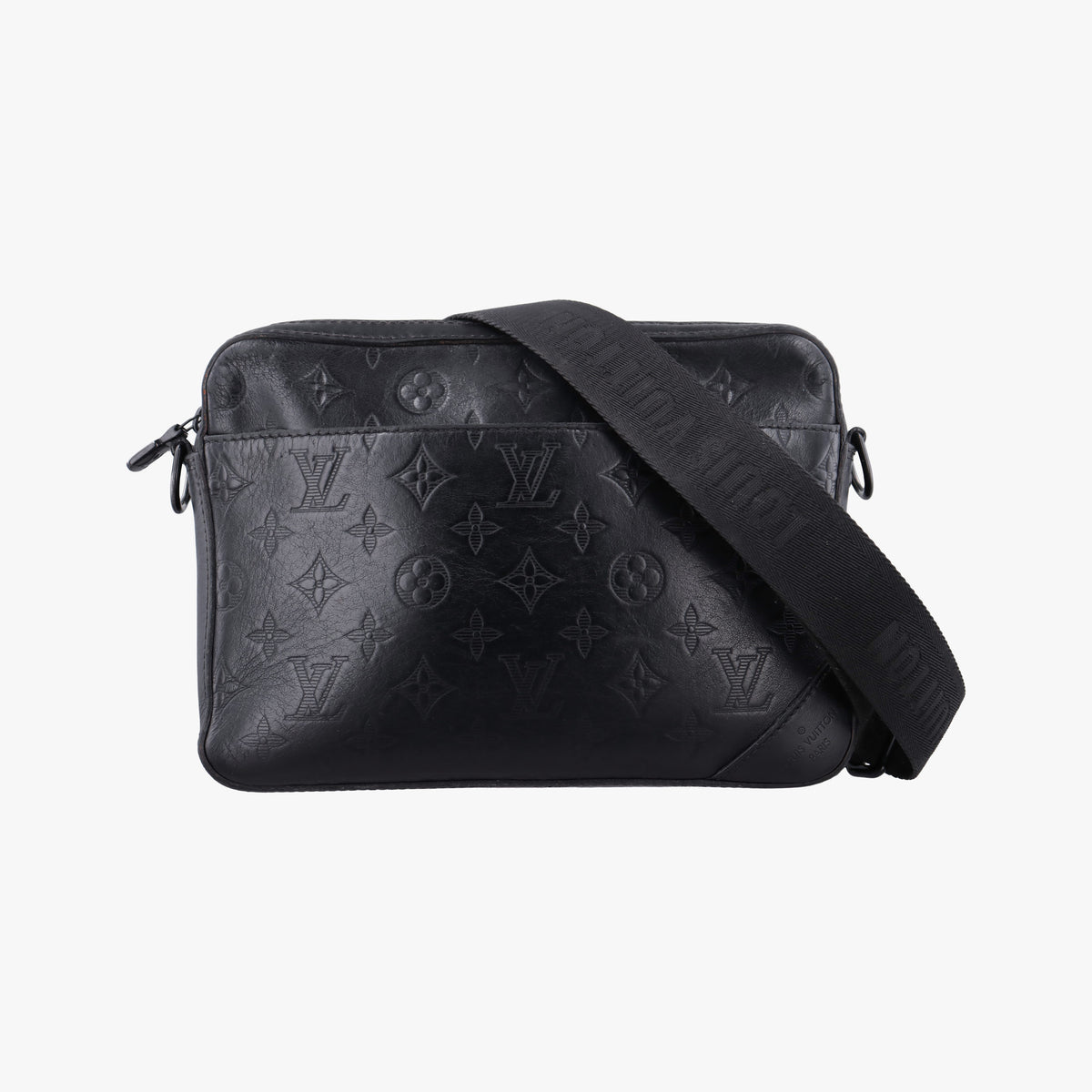 Pre-owned Louis Vuitton Duo Messenger Noir Monogram Shadow M69827 shoulderbag | stylenewstar