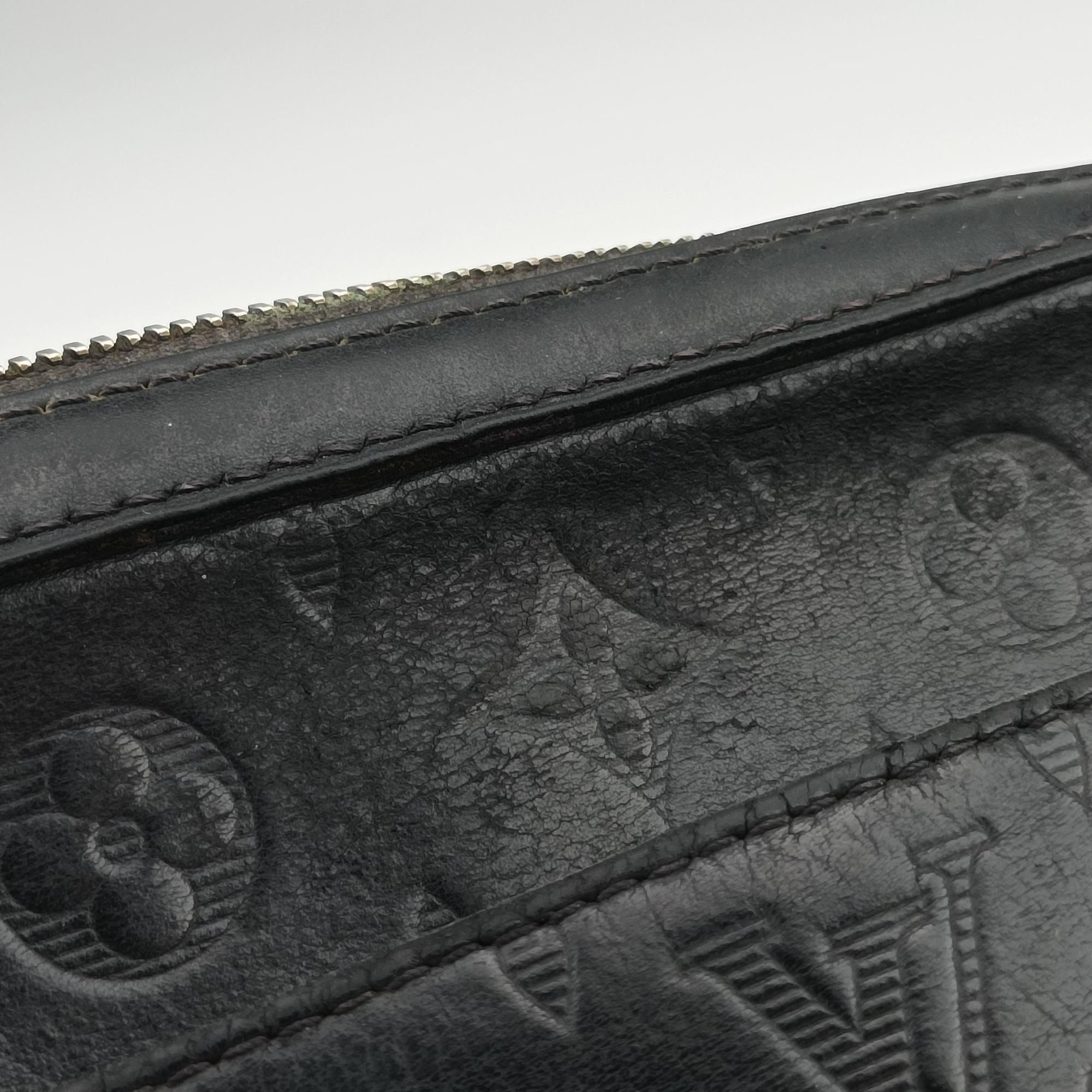 Pre-owned Louis Vuitton Duo Messenger Noir Monogram Shadow M69827 shoulderbag | stylenewstar