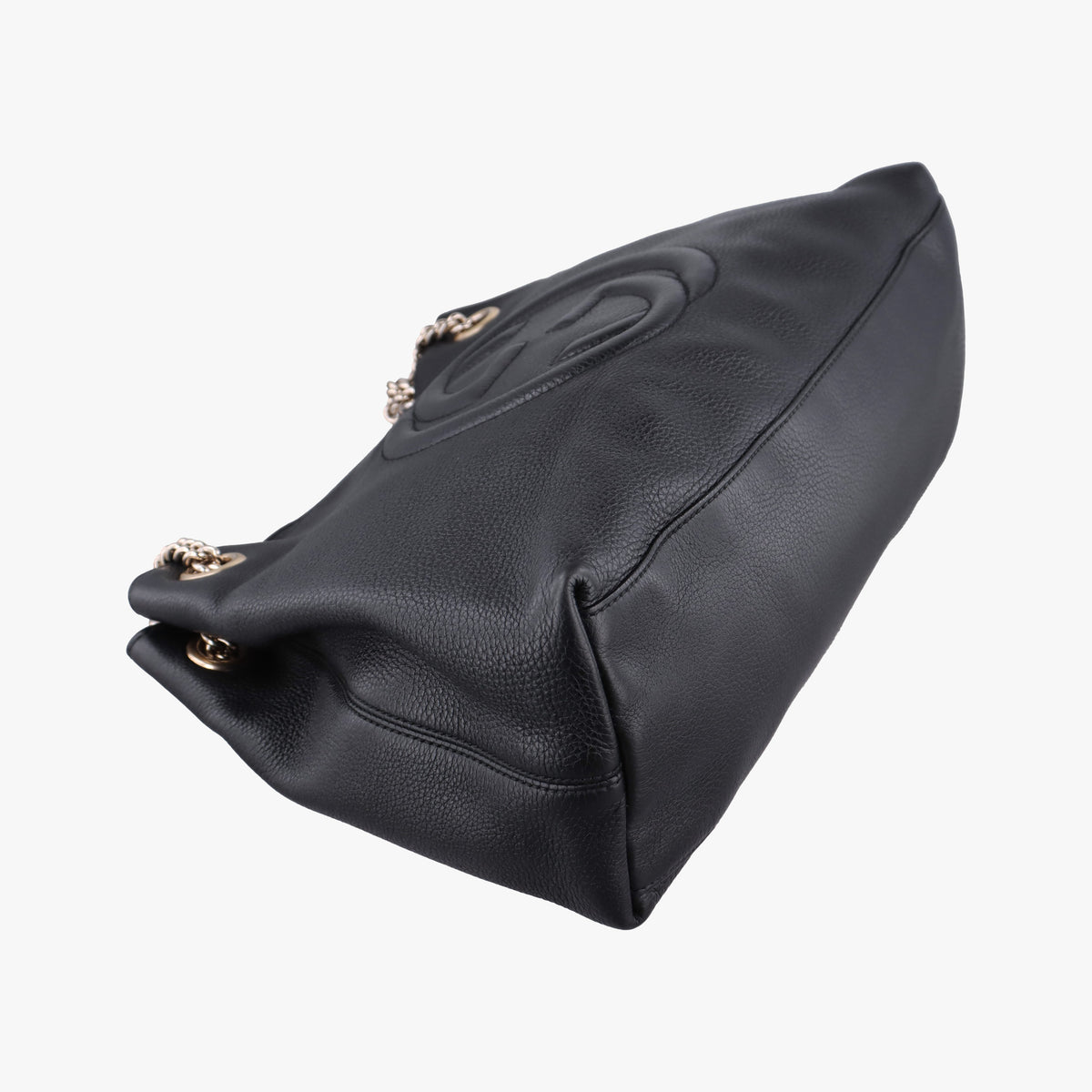 Pre-owned Gucci Soho Black Leather 308982 shoulderbag | stylenewstar