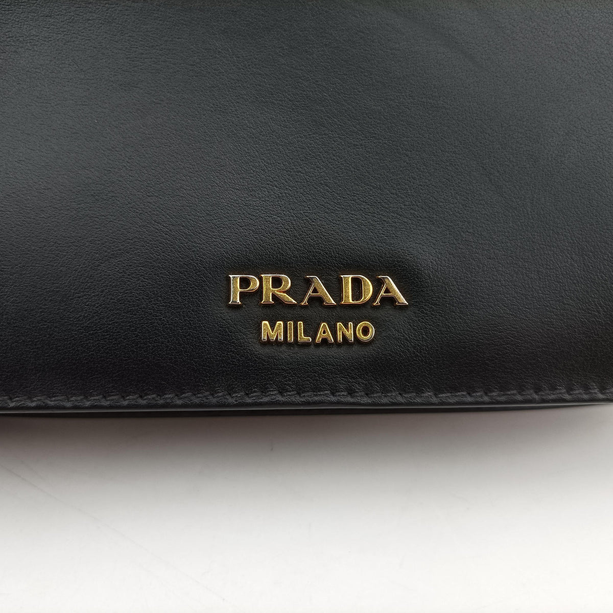 Vintage Prada Antic Soft Padlock Black Leather  shoulderbag | stylenewstar