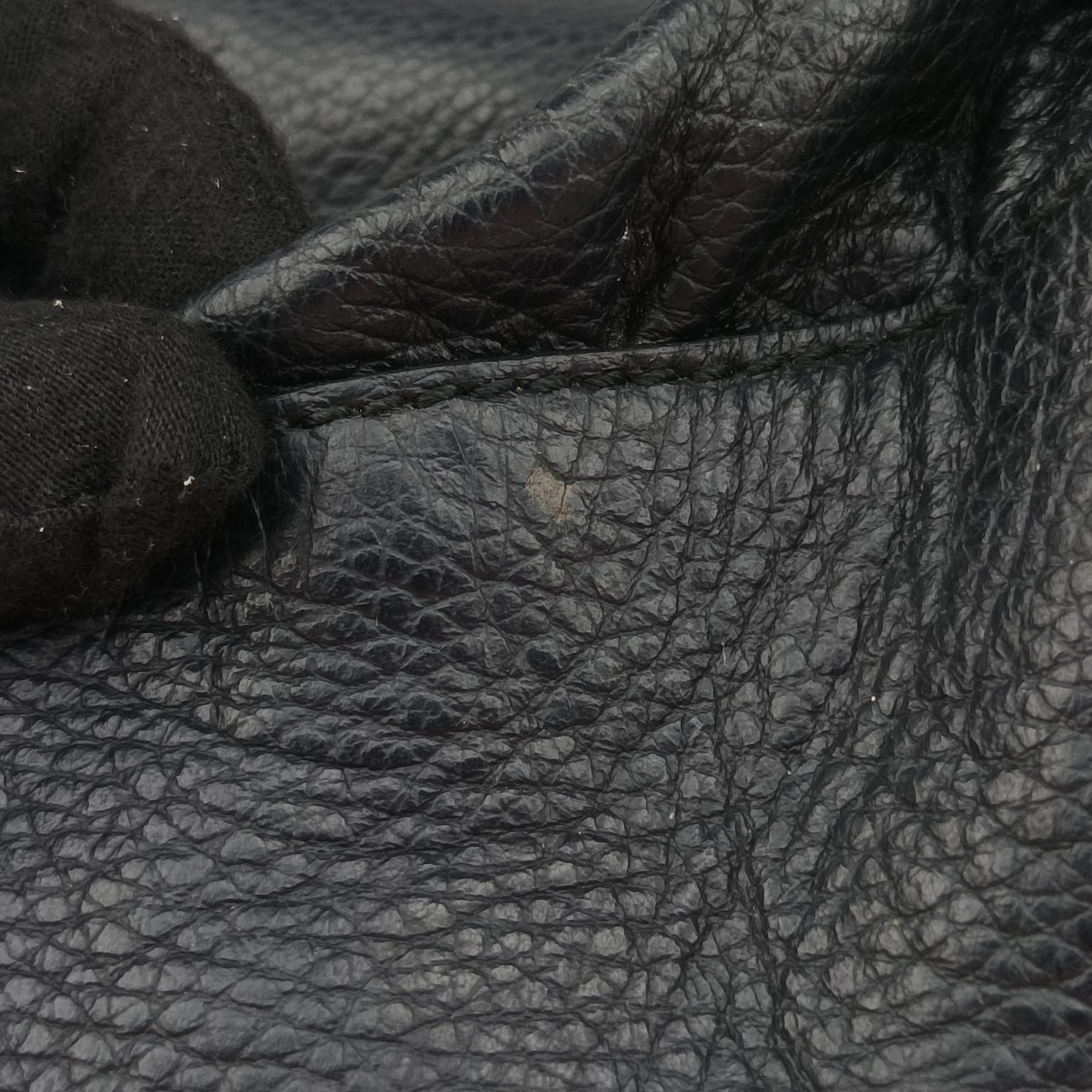 Pre-owned Gucci Abbey D-ring Hobo Black Leather 341491 handbag | stylenewstar