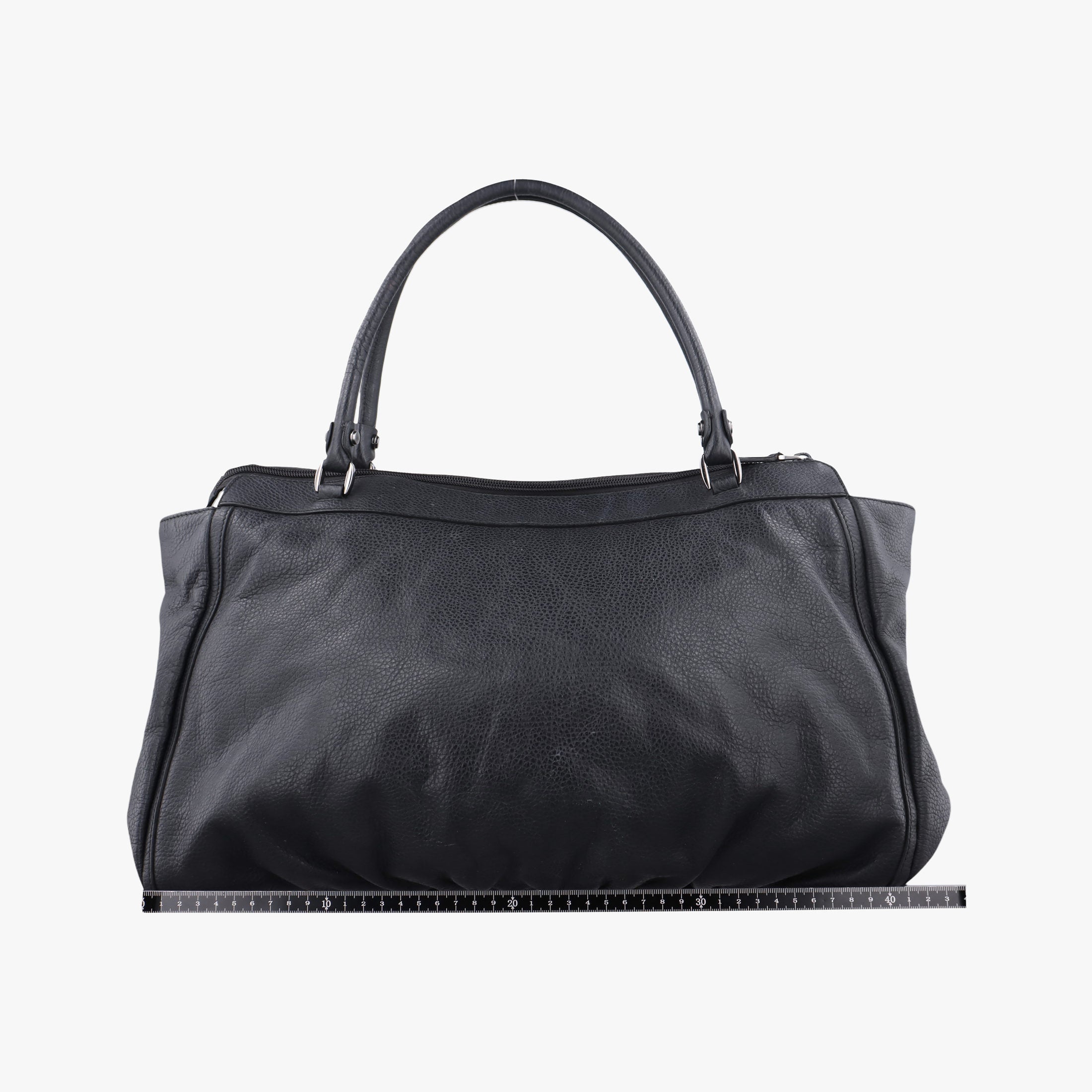Pre-owned Gucci Abbey D-ring Hobo Black Leather 341491 handbag | stylenewstar