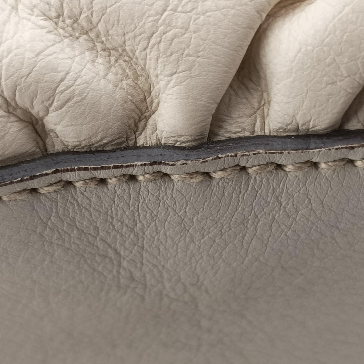 Pre-owned Gucci Bamboo Pop Beige Leather 189867 shoulderbag | stylenewstar