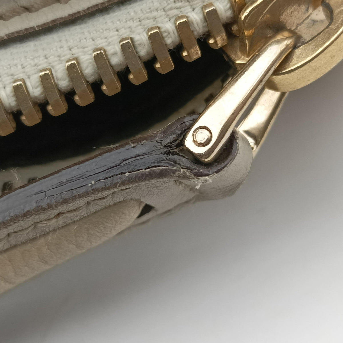 Secondhand Gucci Bamboo Pop Beige Leather 189867 shoulderbag | stylenewstar