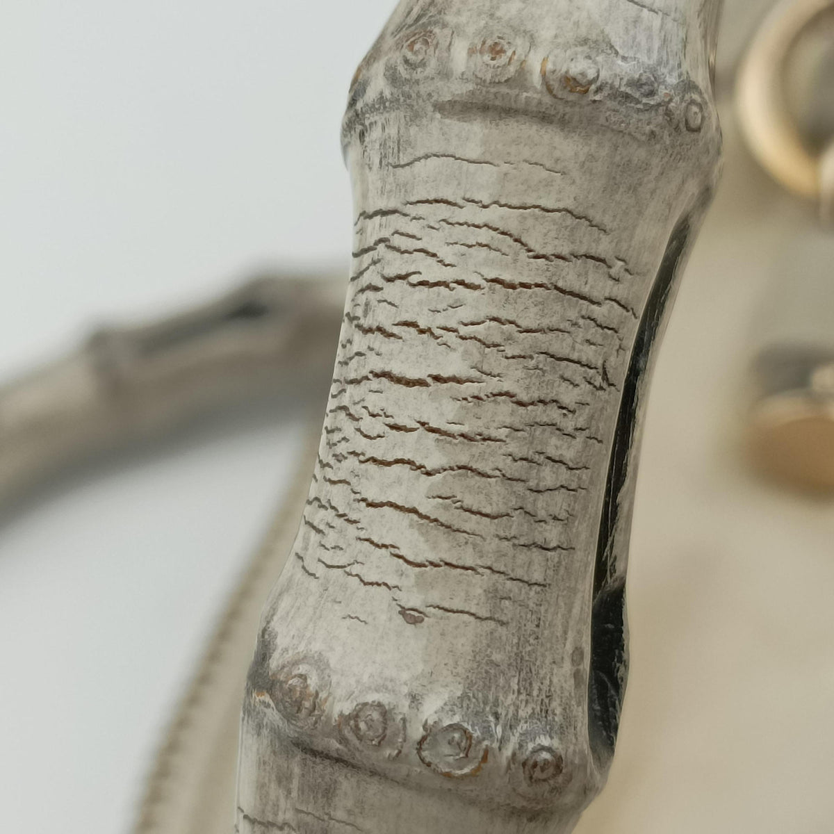 Secondhand Gucci Bamboo Pop Beige Leather 189867 shoulderbag | stylenewstar