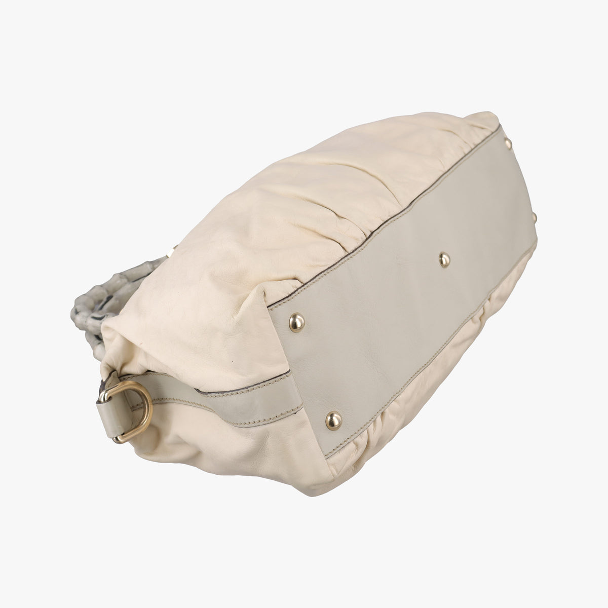 Secondhand Gucci Bamboo Pop Beige Leather 189867 shoulderbag | stylenewstar