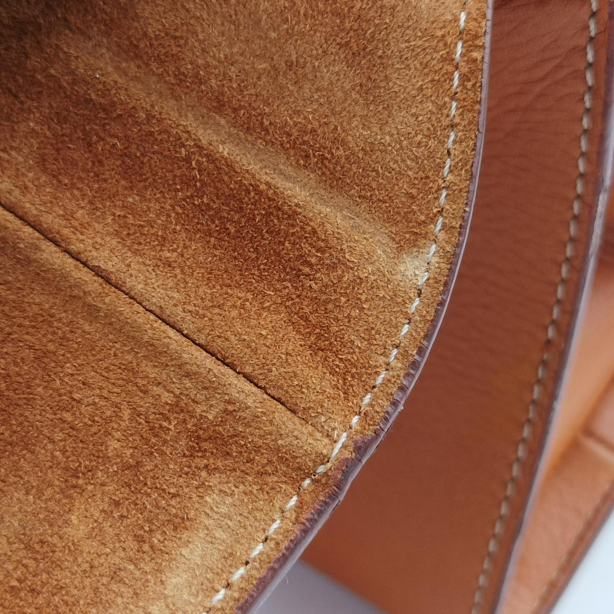Pre-owned Christian Dior Saddle Bag Brown Leather  shoulderbag | stylenewstar