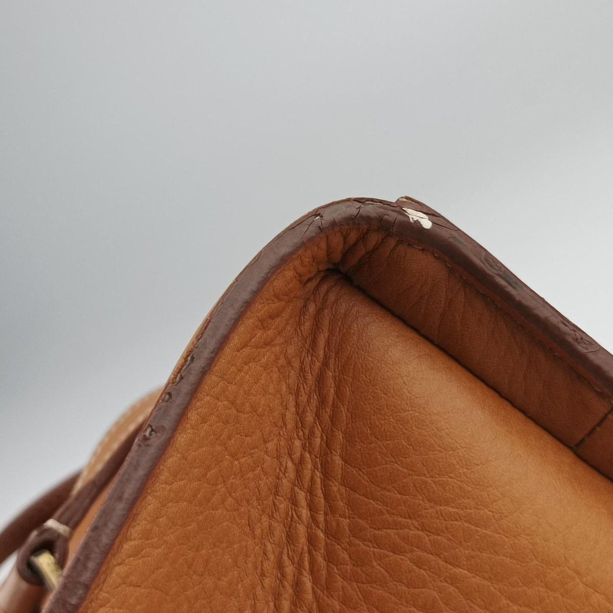 Pre-owned Christian Dior Saddle Bag Brown Leather  shoulderbag | stylenewstar