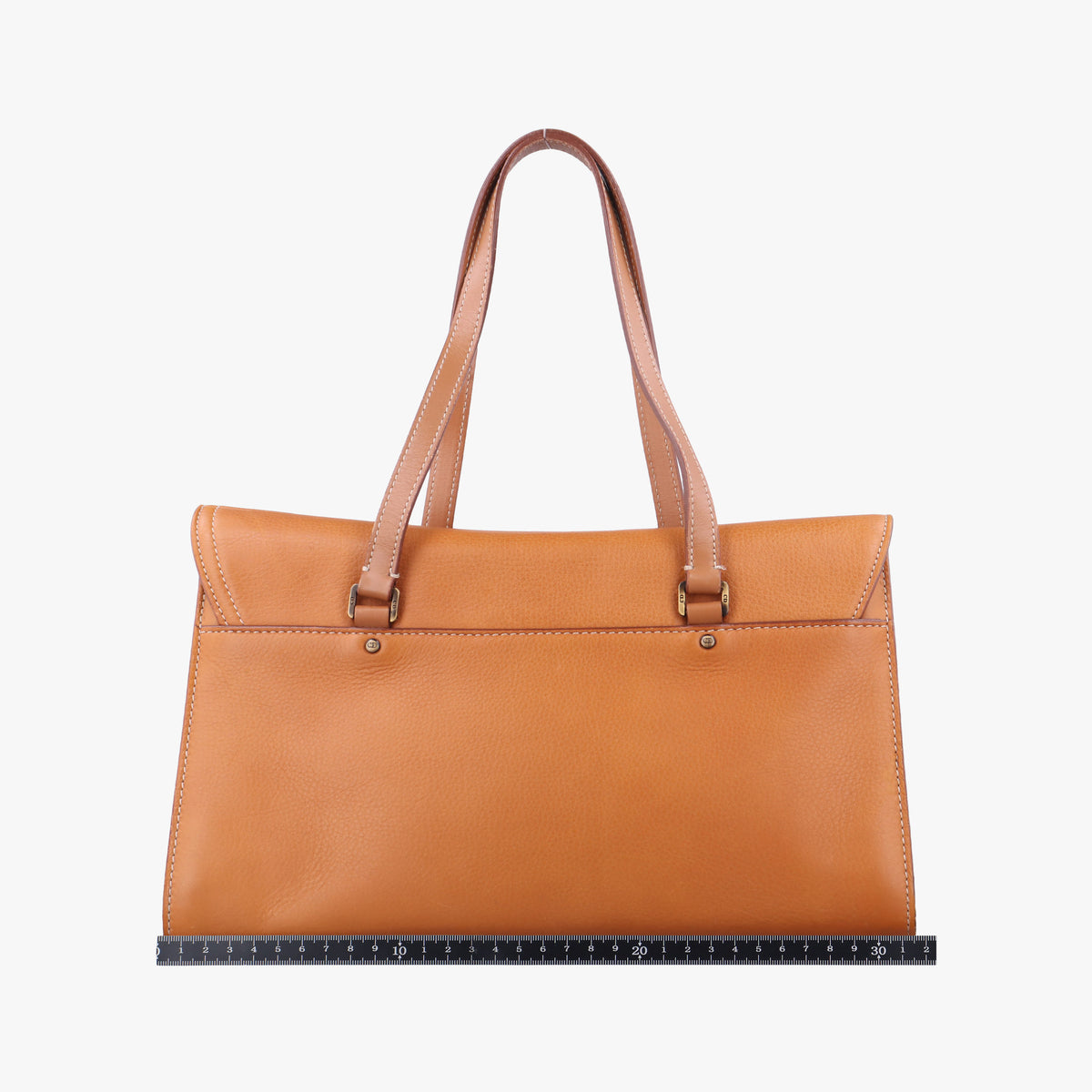 Pre-owned Christian Dior Saddle Bag Brown Leather  shoulderbag | stylenewstar