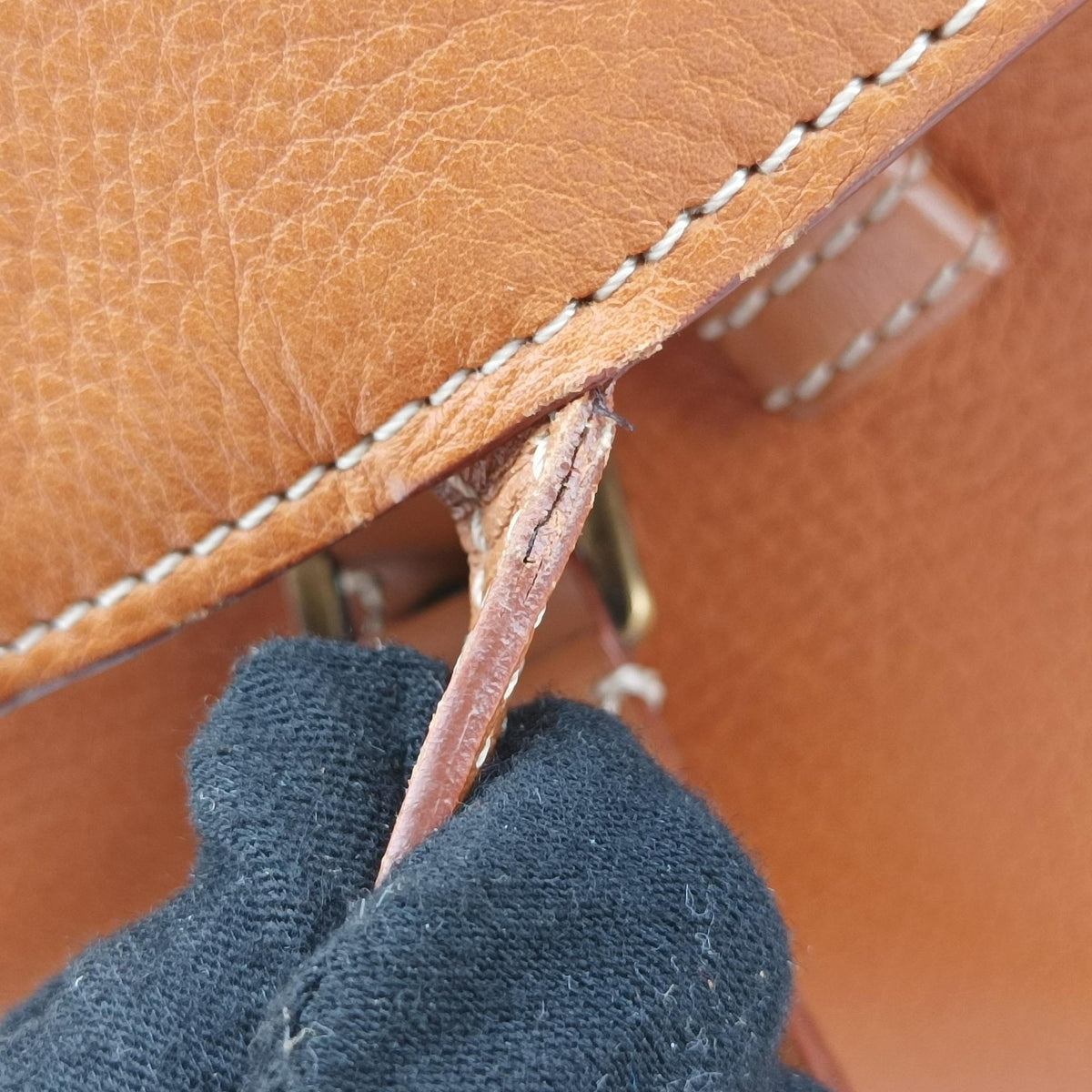 Pre-owned Christian Dior Saddle Bag Brown Leather  shoulderbag | stylenewstar