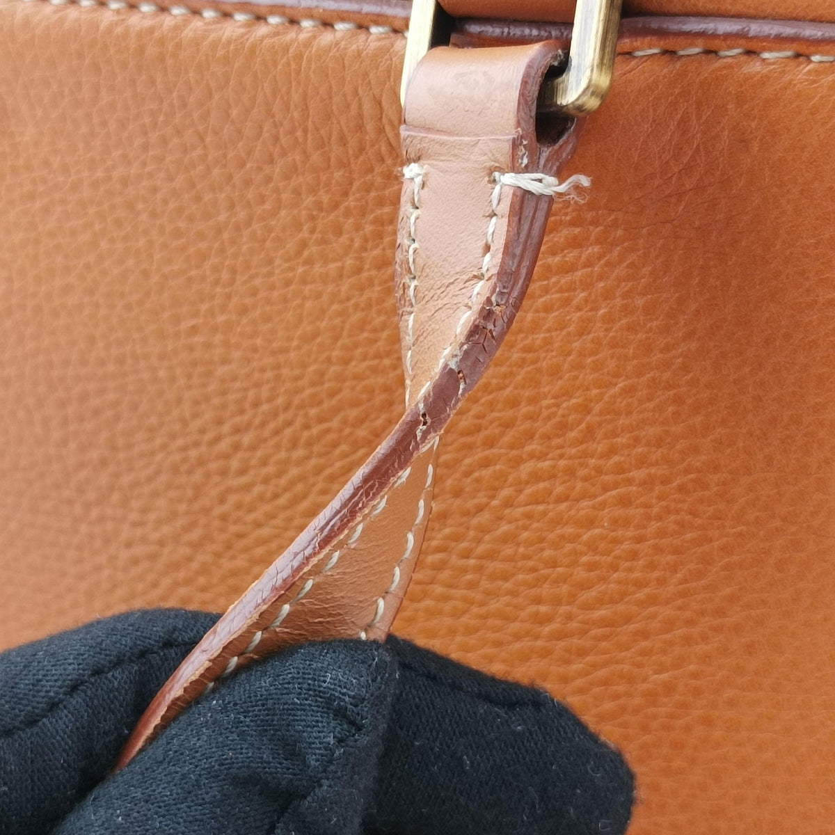 Pre-owned Christian Dior Saddle Bag Brown Leather  shoulderbag | stylenewstar