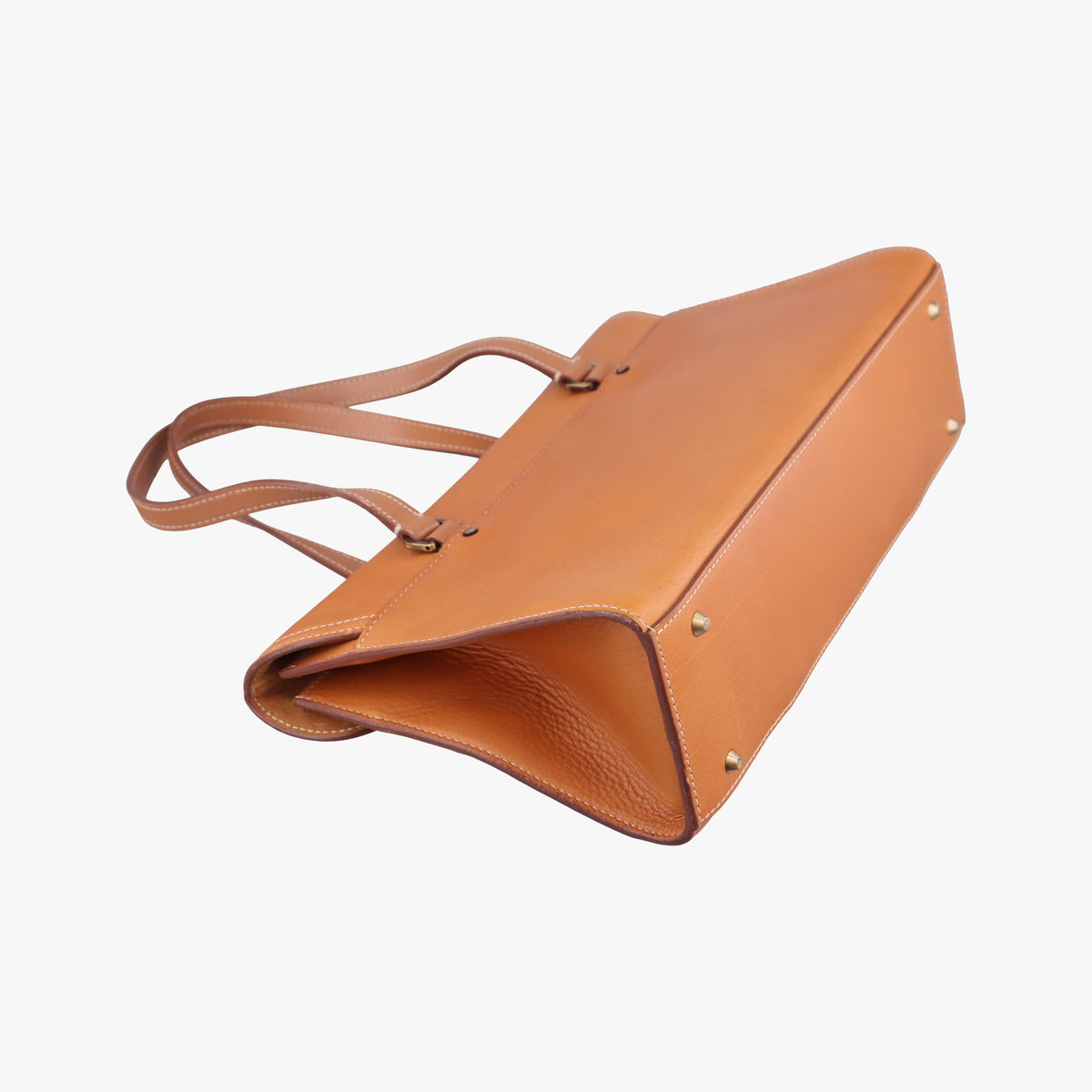 Pre-owned Christian Dior Saddle Bag Brown Leather  shoulderbag | stylenewstar