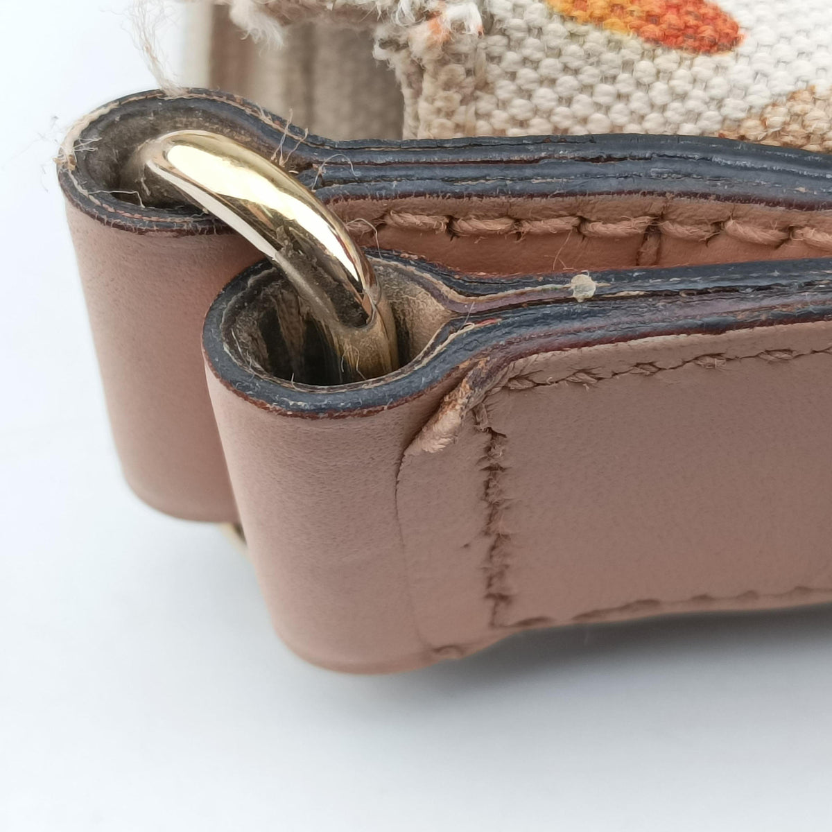 Secondhand Gucci Flora Multicolour×White canvas×leather 145857 shoulderbag | stylenewstar