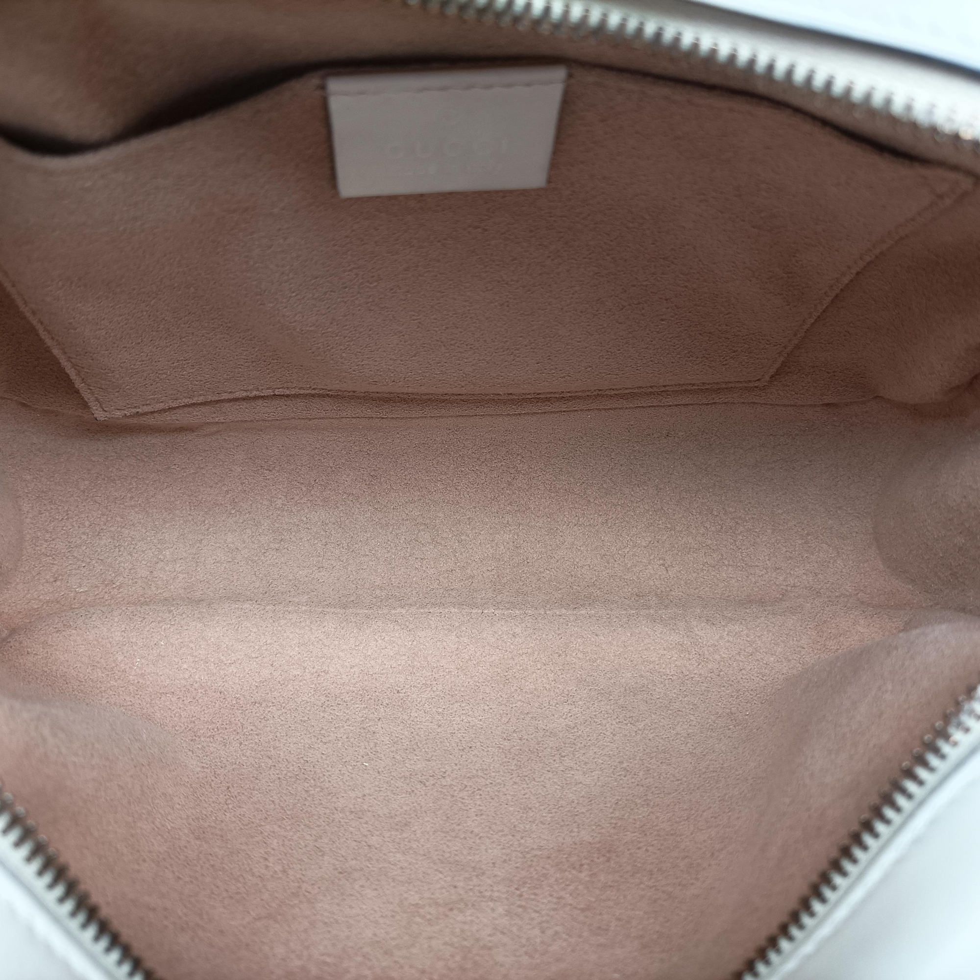 Secondhand Gucci GG Marmont White Leather 447632 shoulderbag | stylenewstar