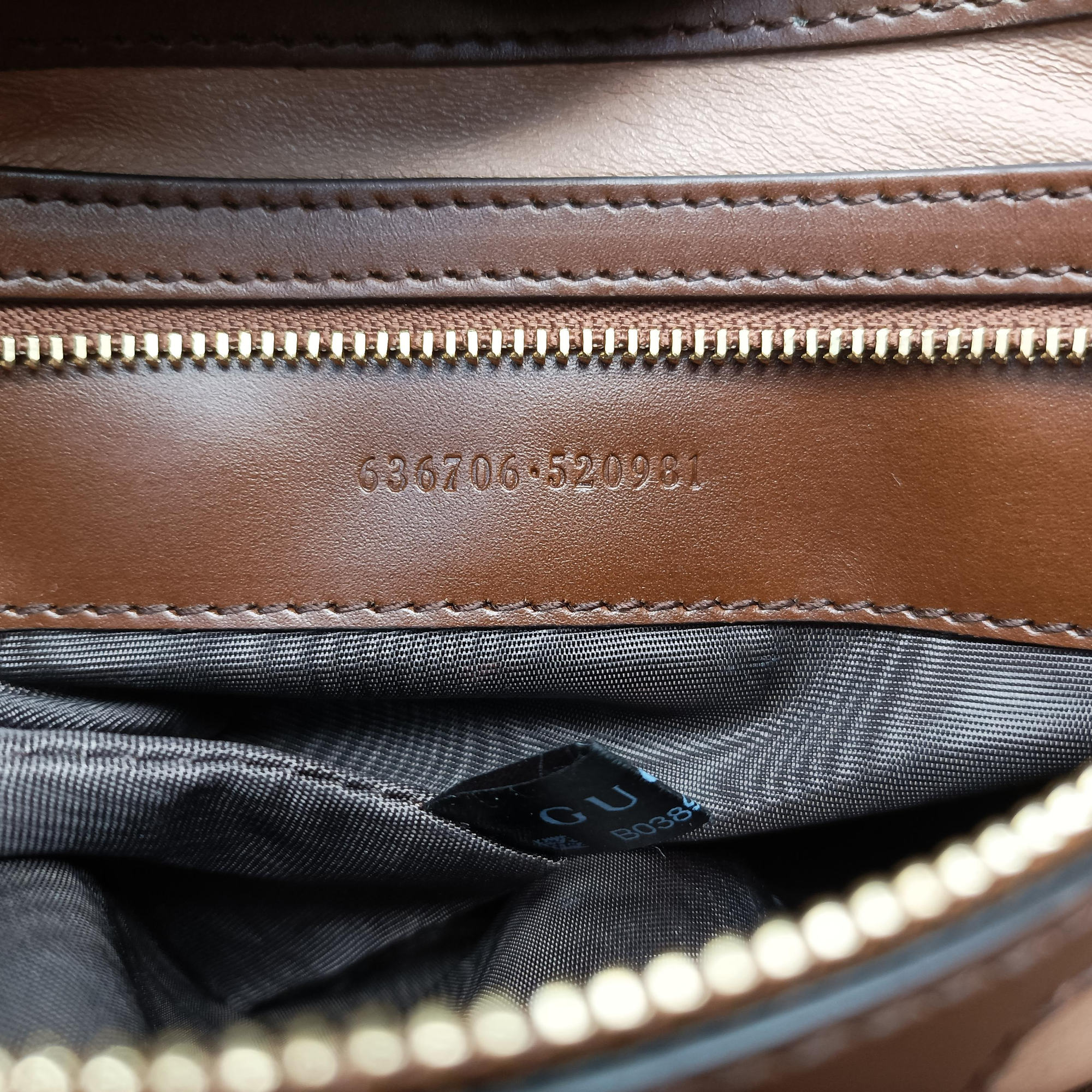 Pre-owned Gucci Jackie 1961 Brown × Beige ponyhair×leather 636706 shoulderbag | stylenewstar