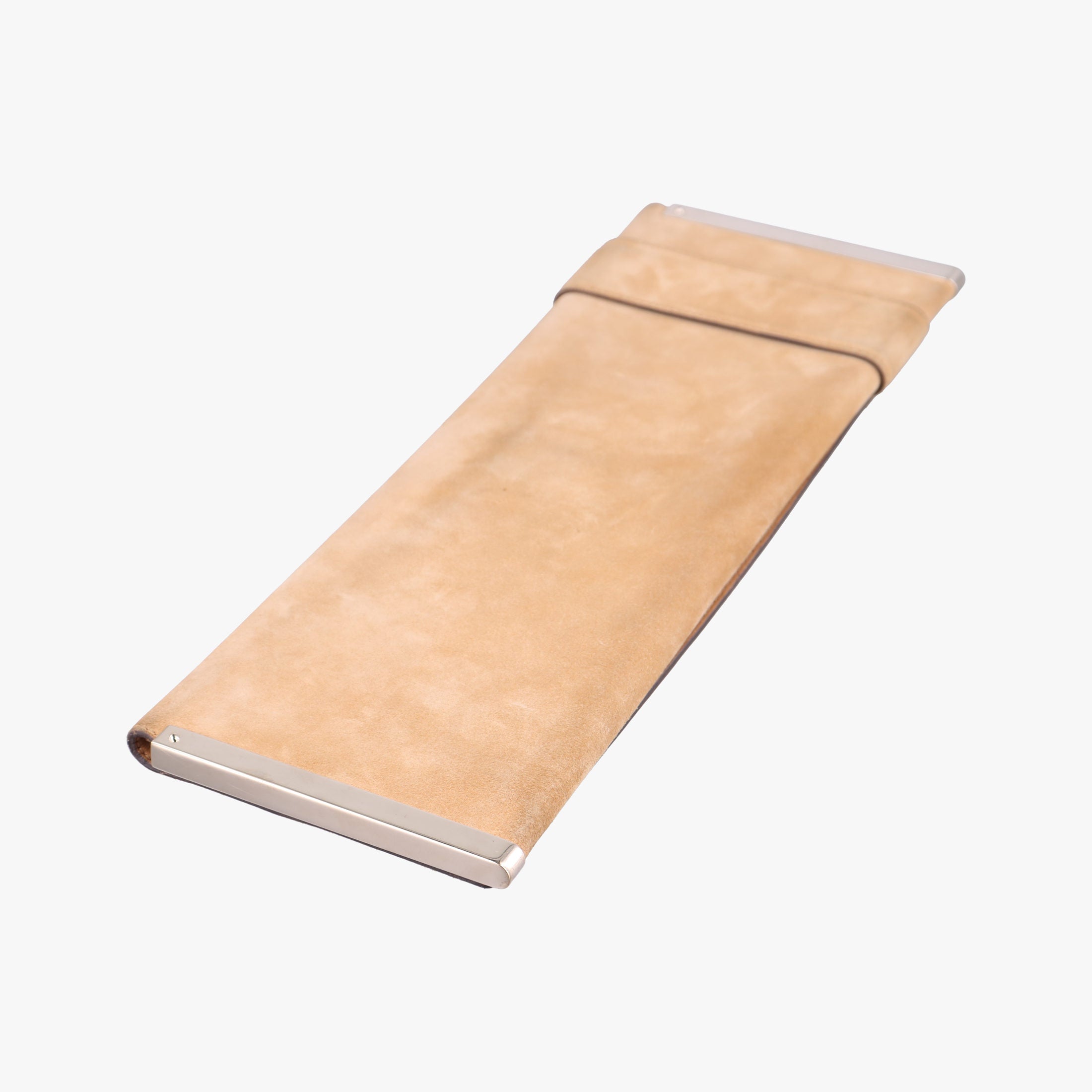 Vintage Gucci Romy Beige Suede 167738 clutchbag | stylenewstar