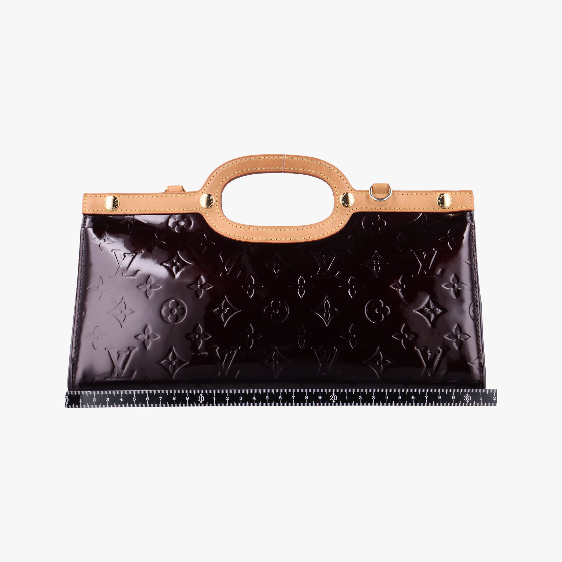 Pre-owned Louis Vuitton Roxbury Drive AMARANTE Vernis M91995 shoulderbag | stylenewstar