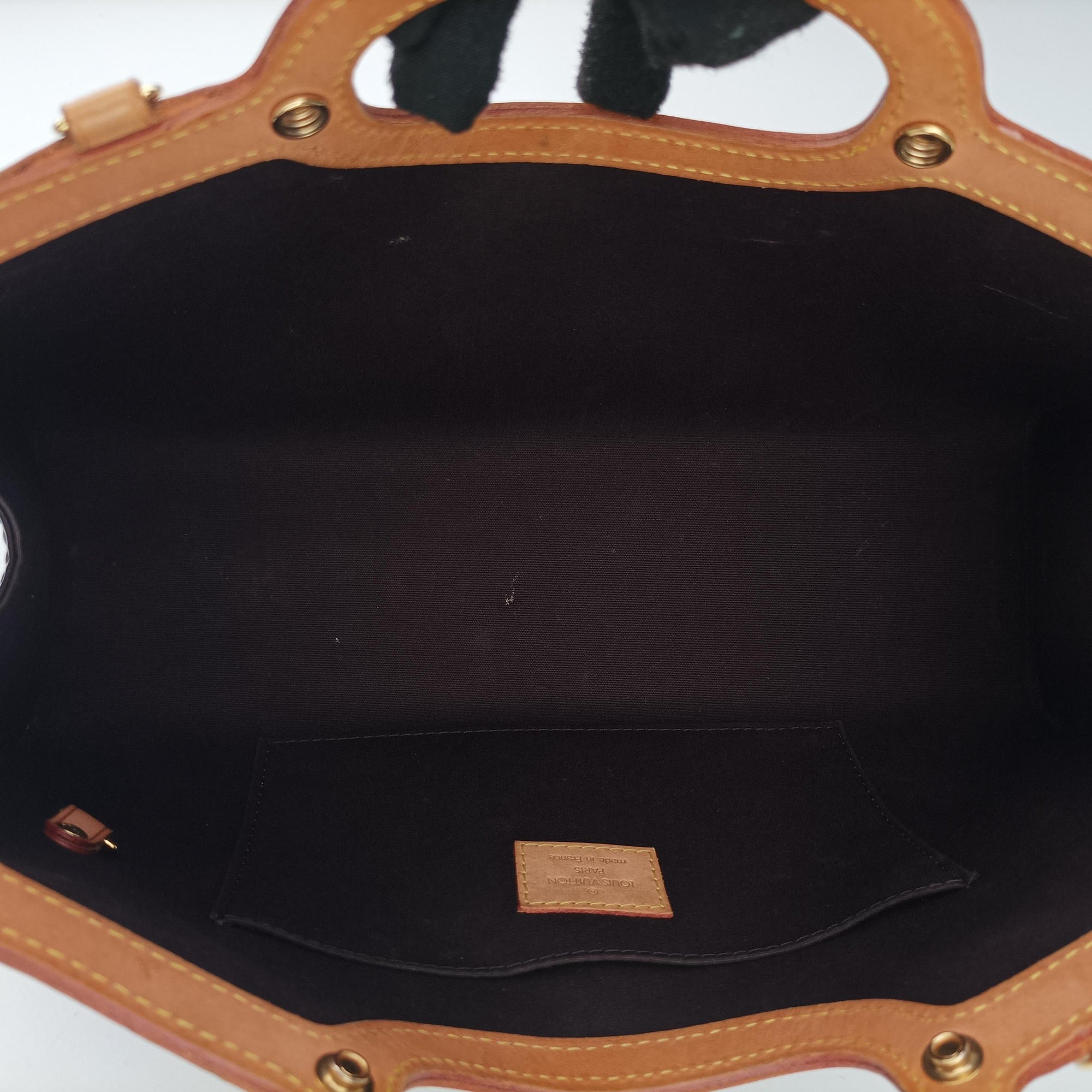Pre-owned Louis Vuitton Roxbury Drive AMARANTE Vernis M91995 shoulderbag | stylenewstar