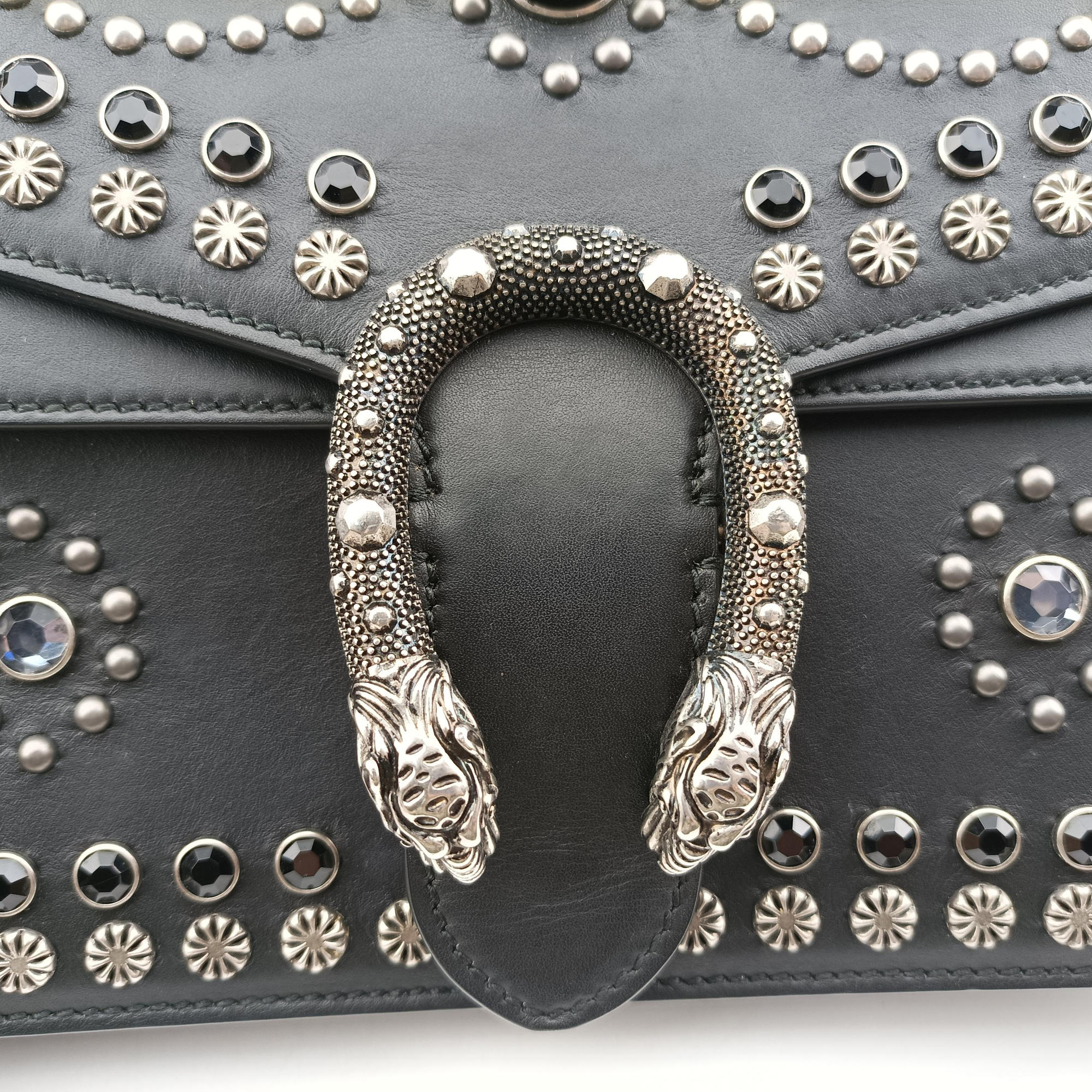 Vintage Gucci Dionysus Black Leather 400249 shoulderbag | stylenewstar