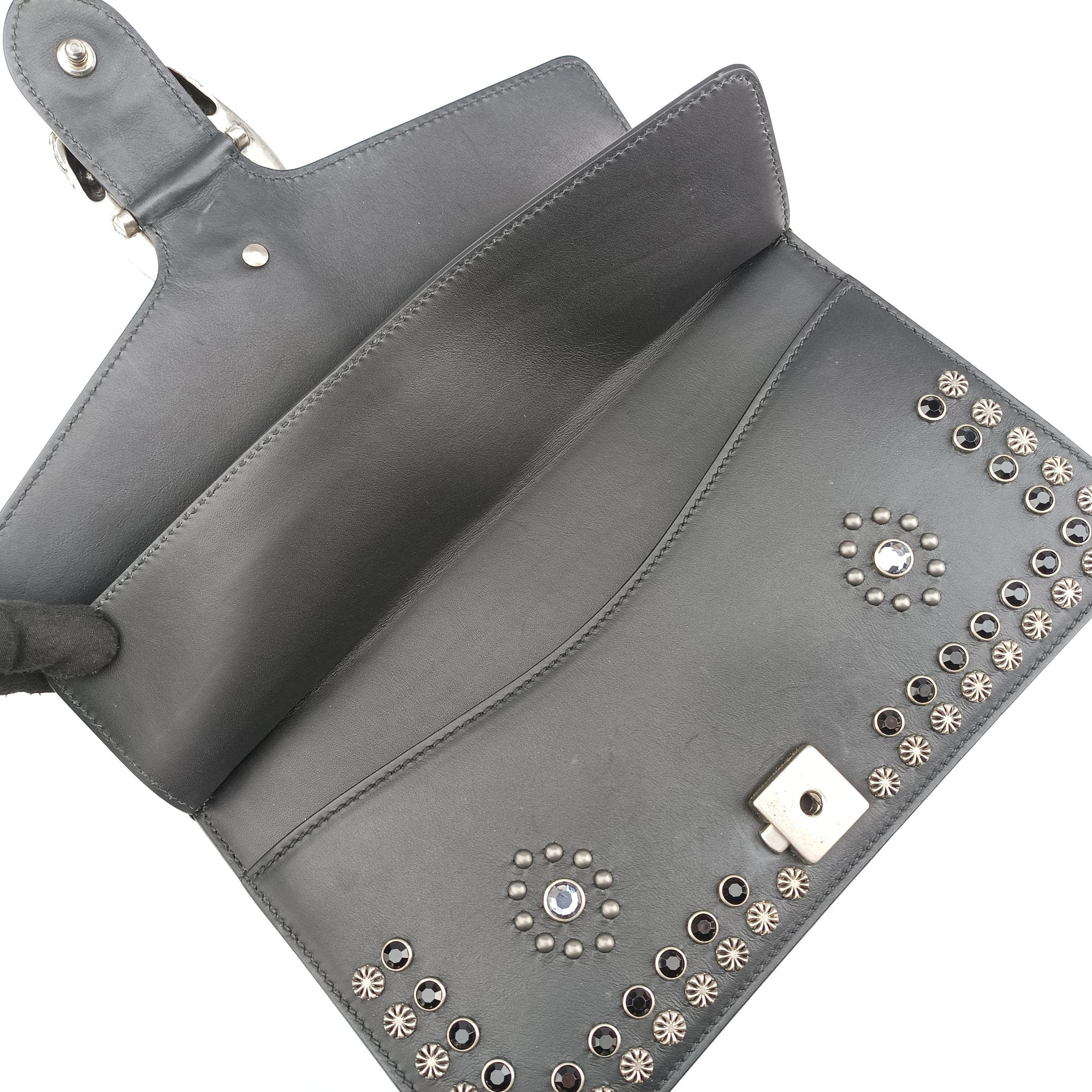 Vintage Gucci Dionysus Black Leather 400249 shoulderbag | stylenewstar
