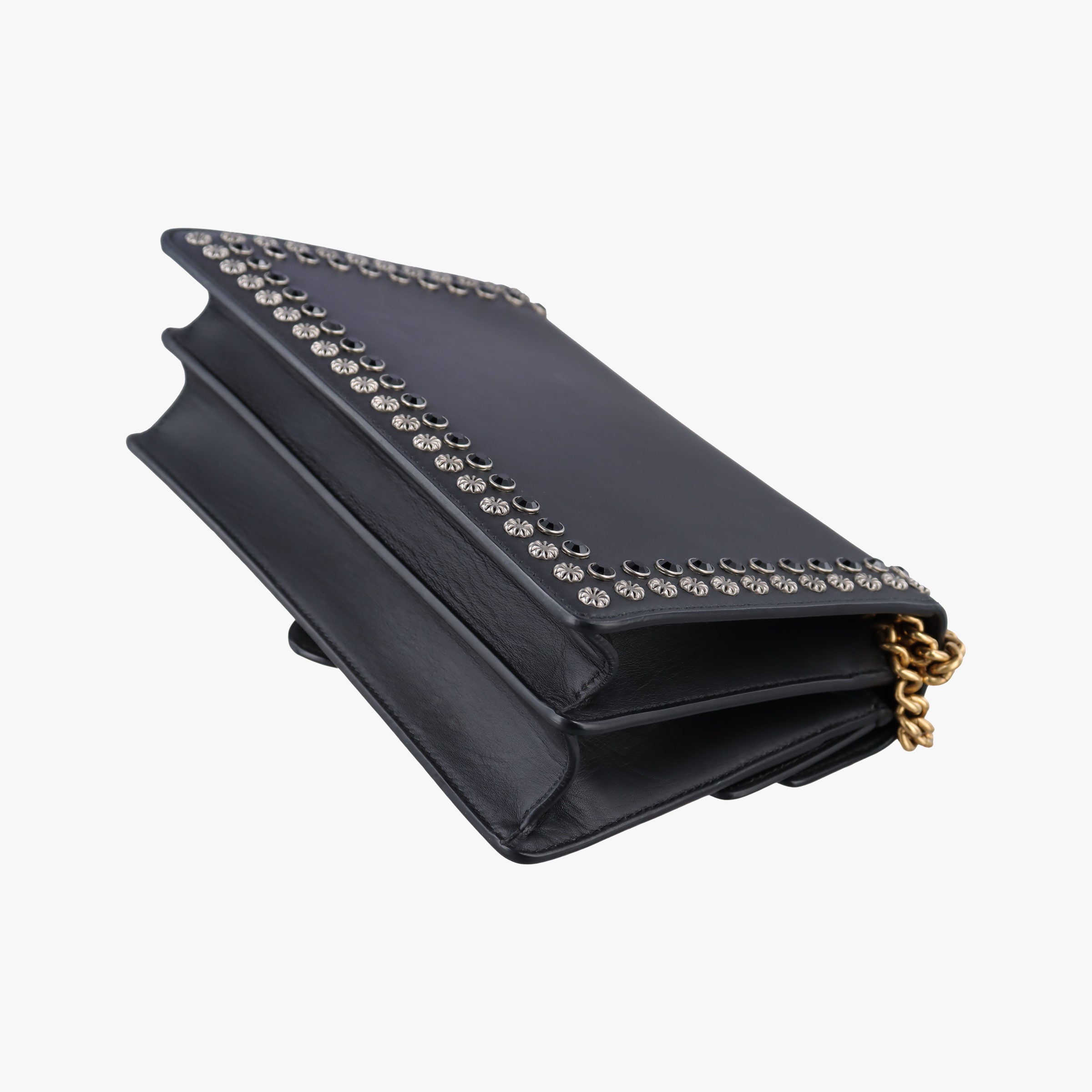 Vintage Gucci Dionysus Black Leather 400249 shoulderbag | stylenewstar