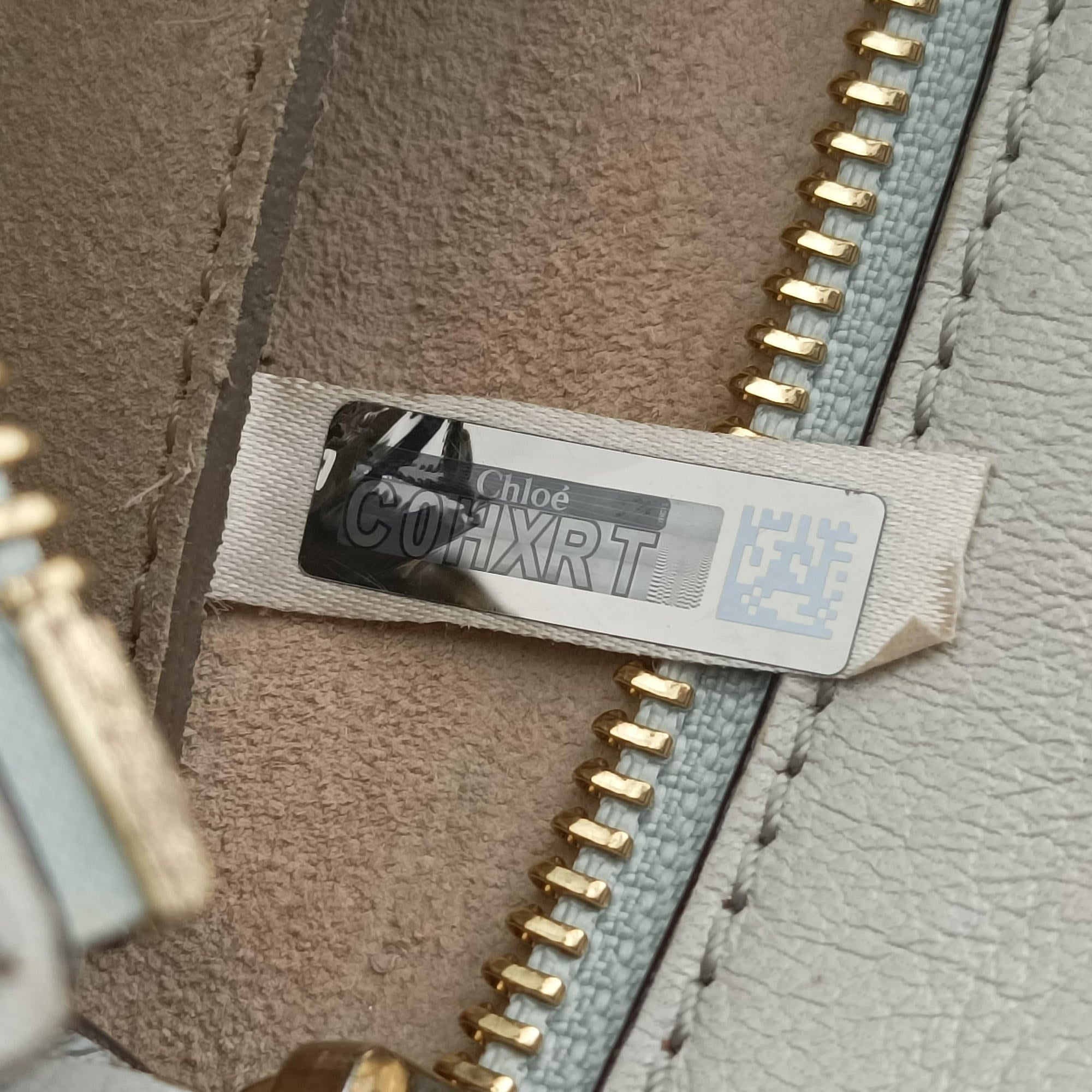 Pre-owned Chloe Pixie Grey Suede × Leather  shoulderbag | stylenewstar