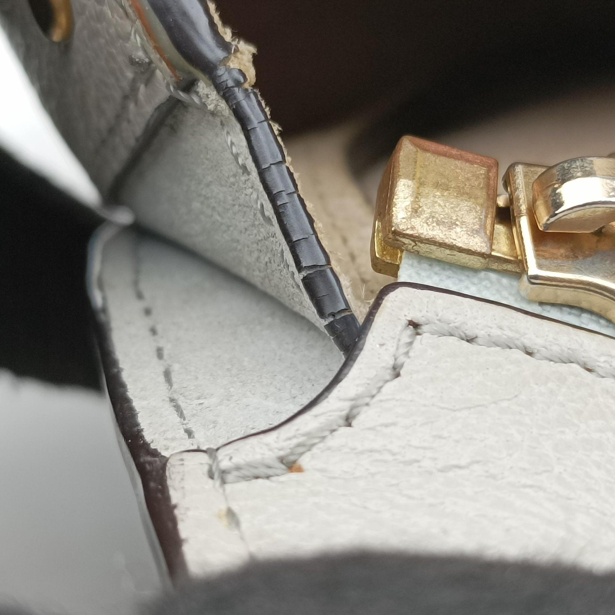 Pre-owned Chloe Pixie Grey Suede × Leather  shoulderbag | stylenewstar