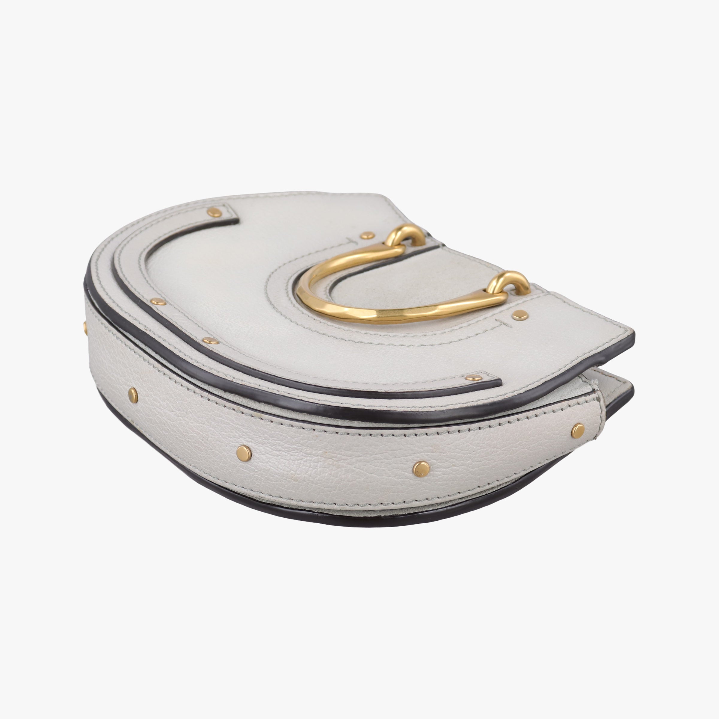 Pre-owned Chloe Pixie Grey Suede × Leather  shoulderbag | stylenewstar