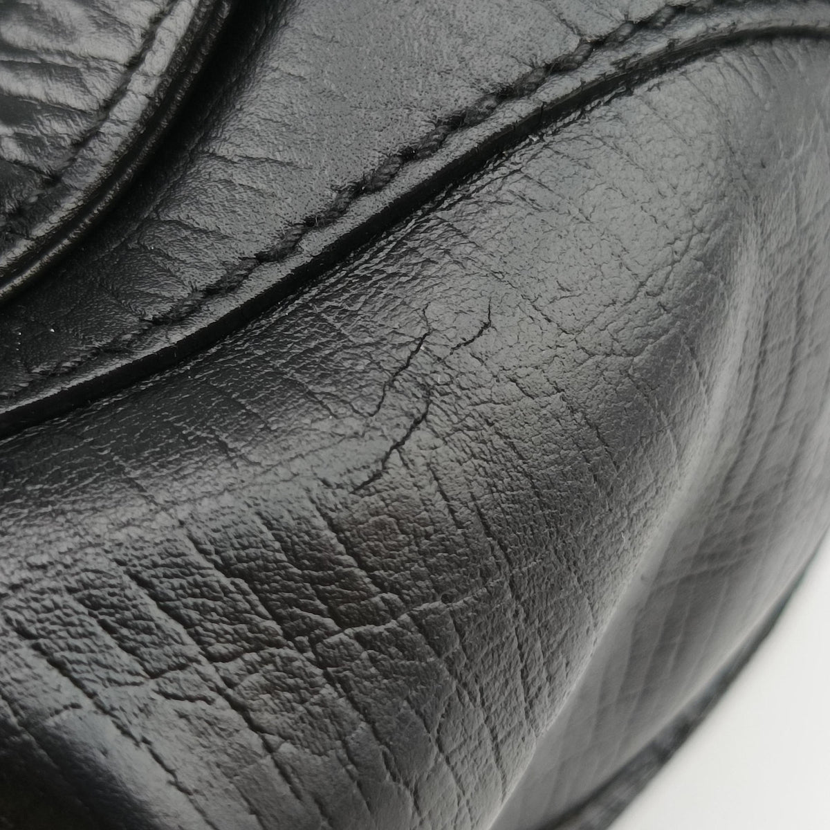 Pre-owned Gucci Bamboo Bullet Black Canvas × Leather 111713 shoulderbag | stylenewstar