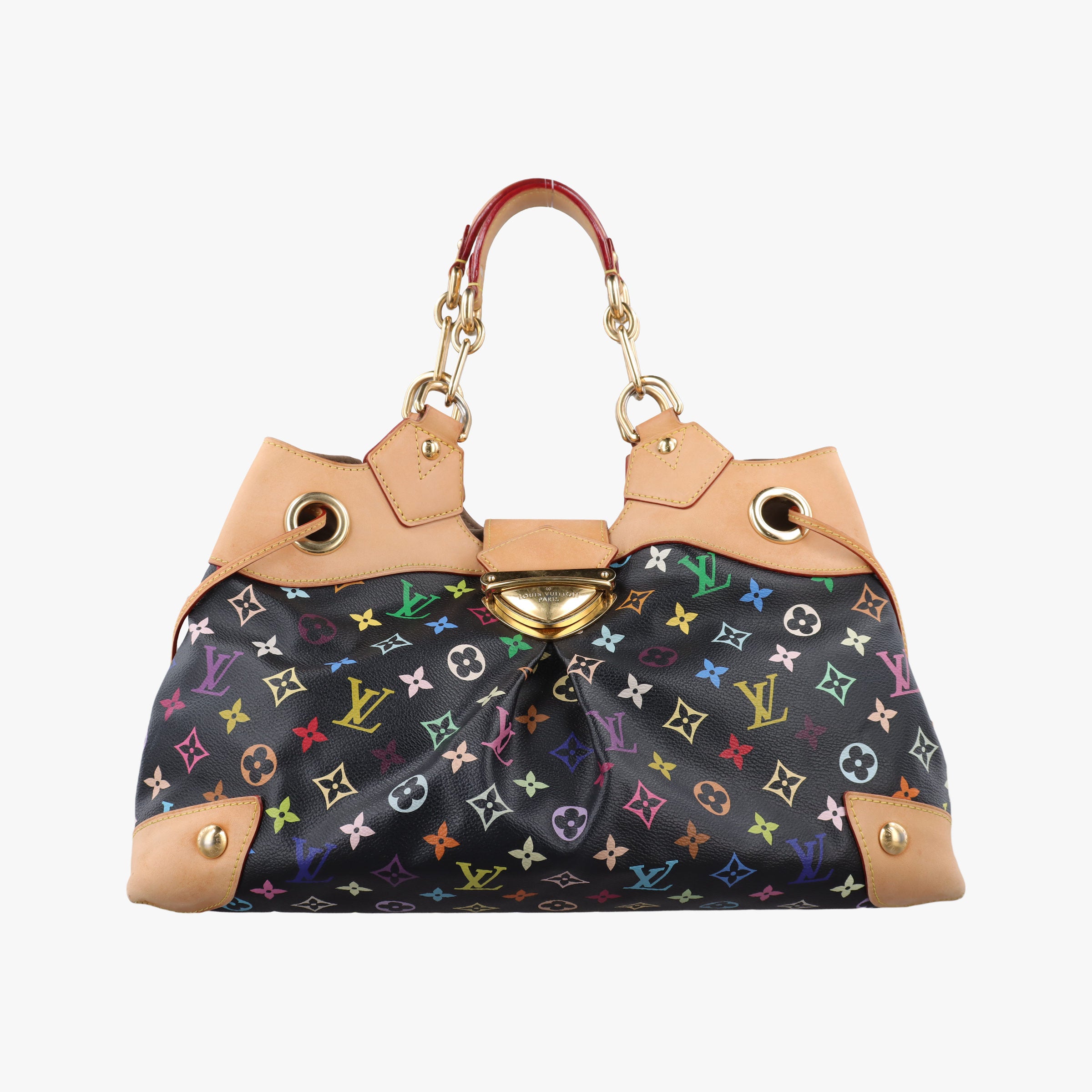 Vintage Louis Vuitton URSULA Noir Monogram Multicolor M40124 shoulderbag | stylenewstar