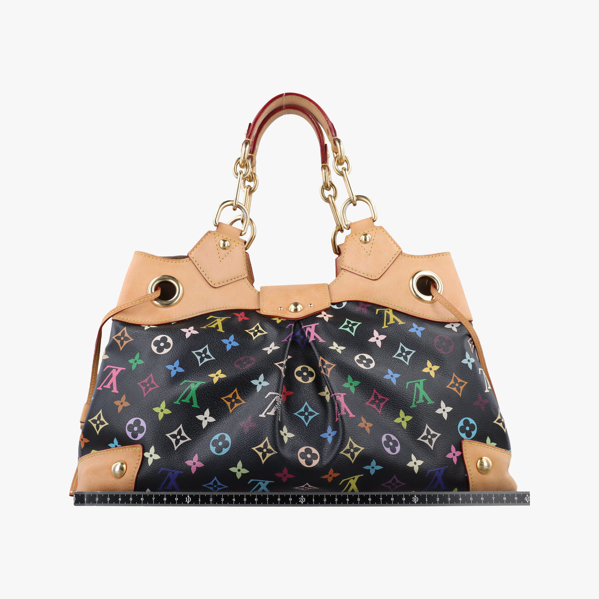 Vintage Louis Vuitton URSULA Noir Monogram Multicolor M40124 shoulderbag | stylenewstar