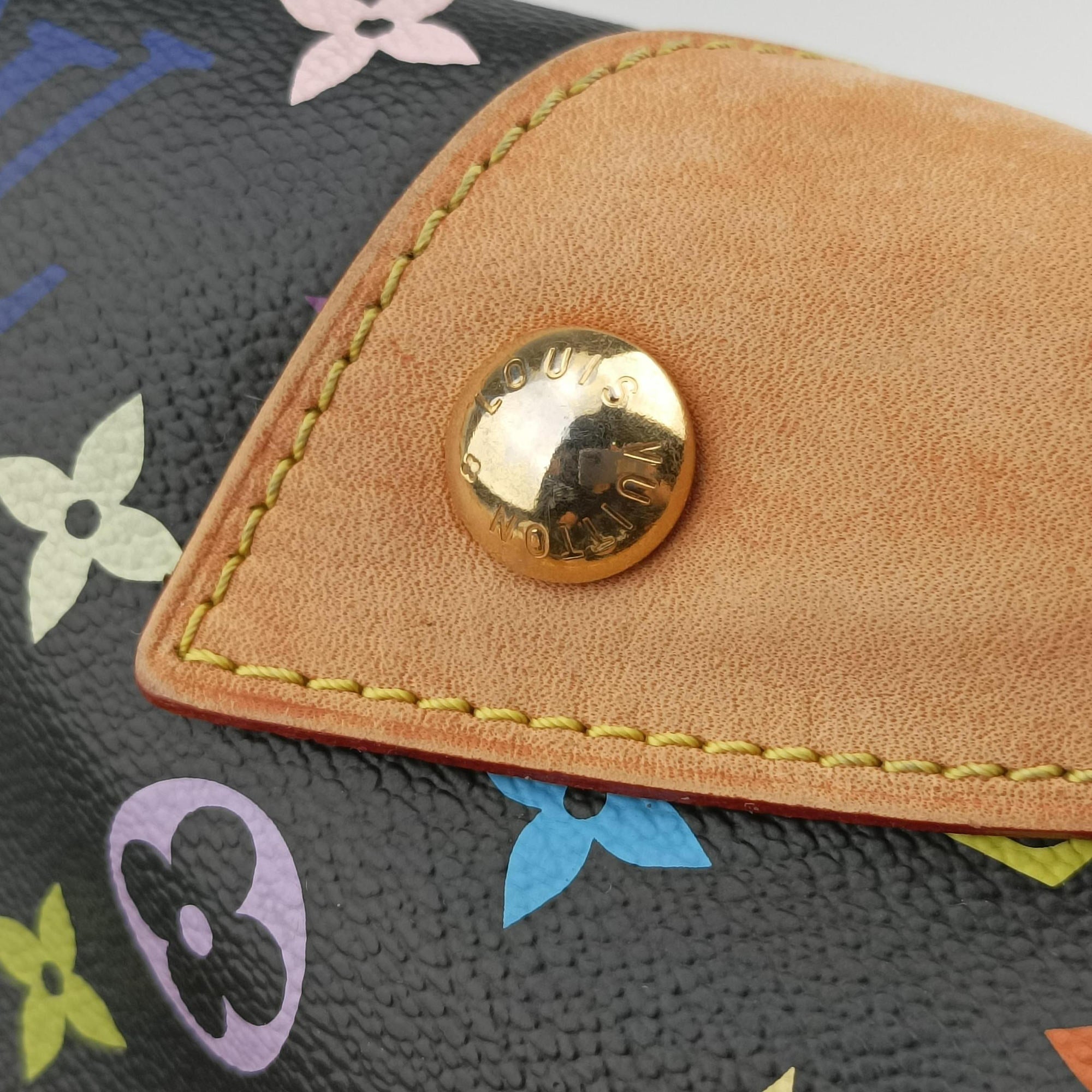 Vintage Louis Vuitton URSULA Noir Monogram Multicolor M40124 shoulderbag | stylenewstar