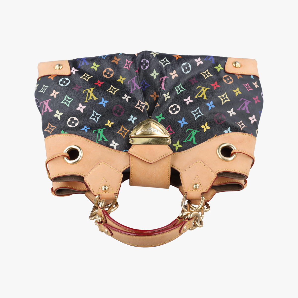 Vintage Louis Vuitton URSULA Noir Monogram Multicolor M40124 shoulderbag | stylenewstar