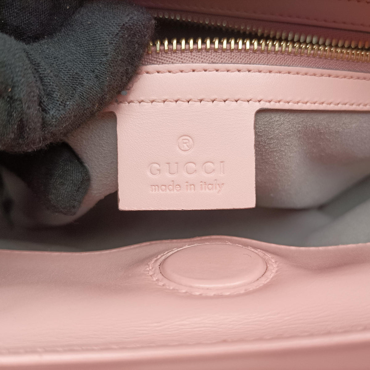 Secondhand Gucci Bamboo Nymphaea Pink Leather 459076 shoulderbag | stylenewstar