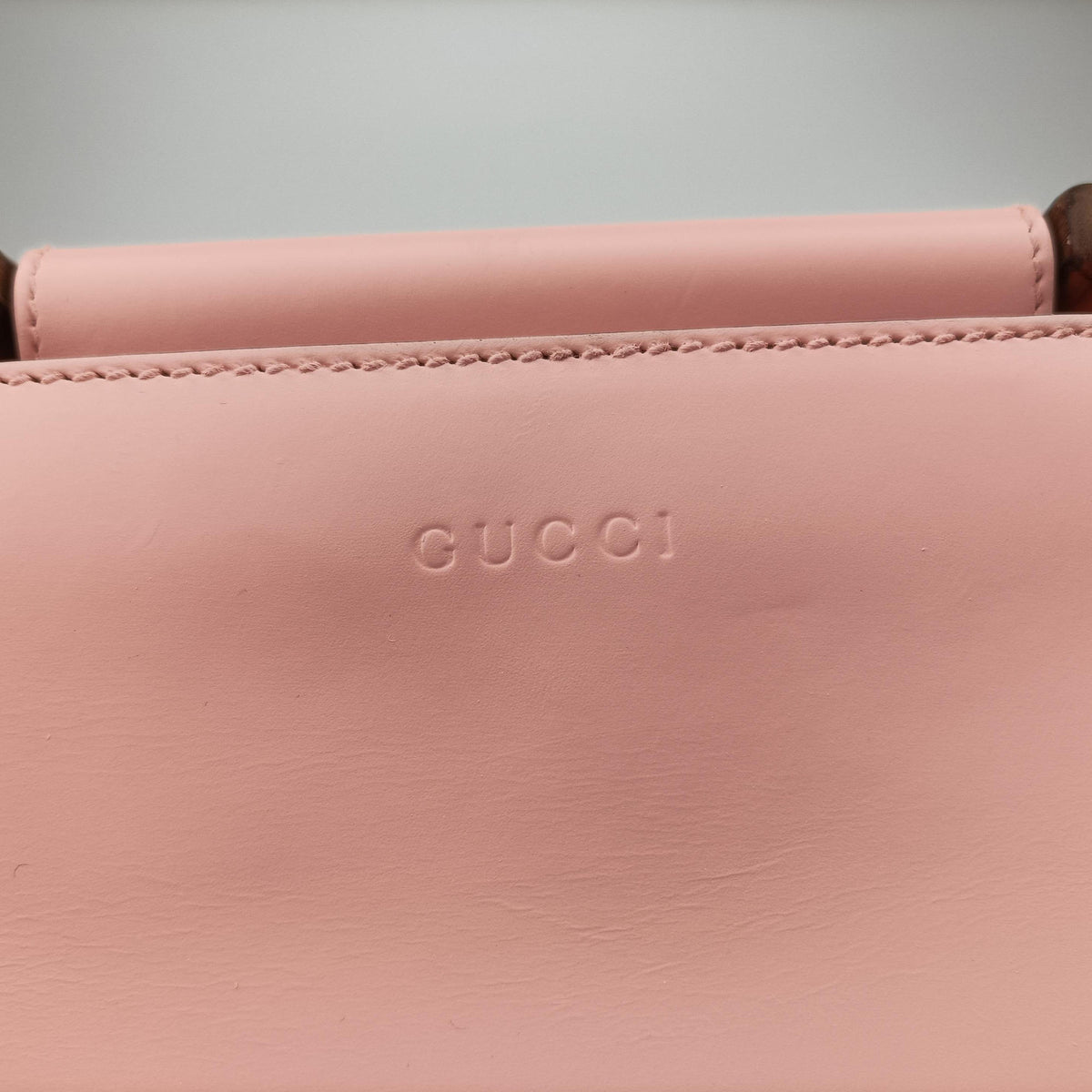 Secondhand Gucci Bamboo Nymphaea Pink Leather 459076 shoulderbag | stylenewstar