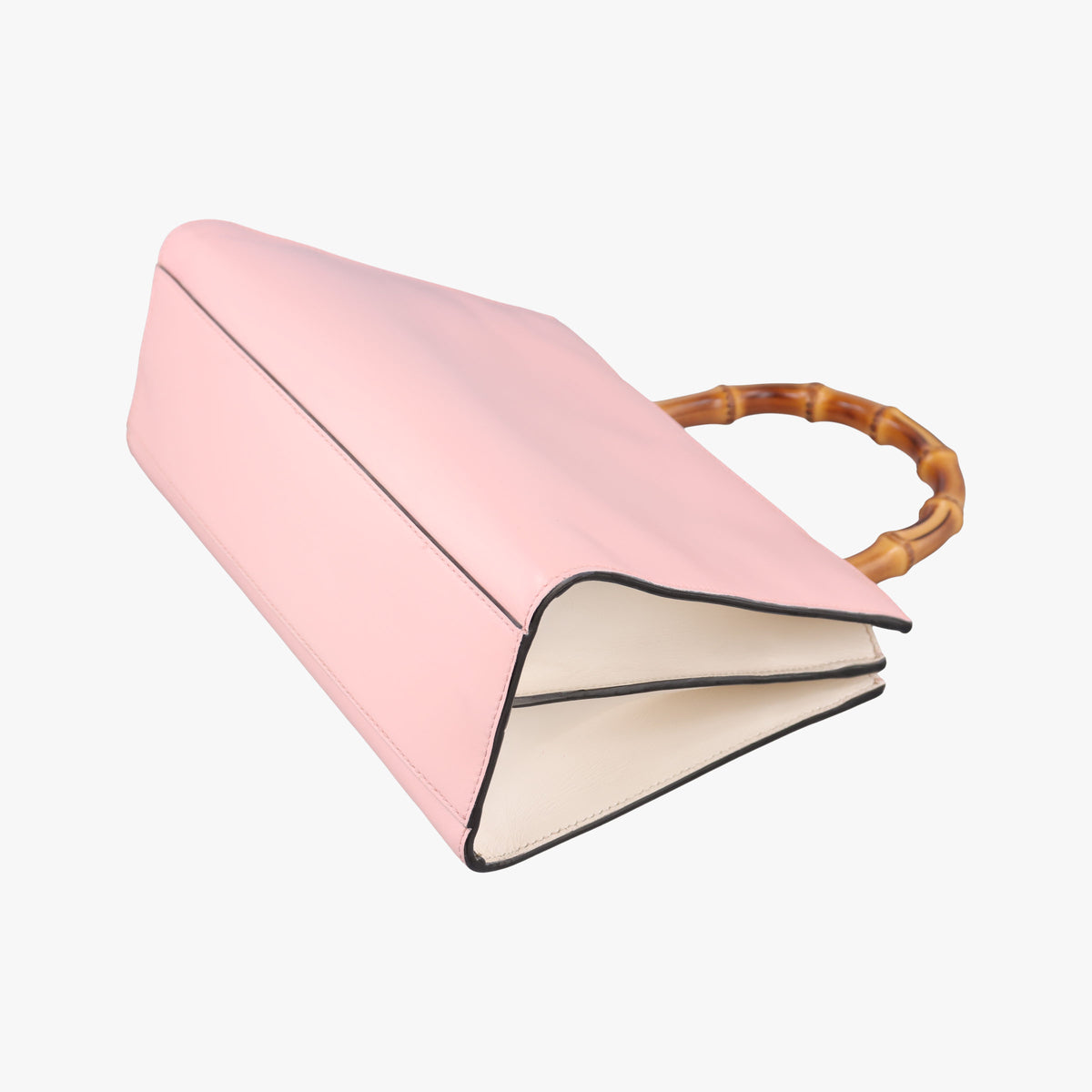 Secondhand Gucci Bamboo Nymphaea Pink Leather 459076 shoulderbag | stylenewstar