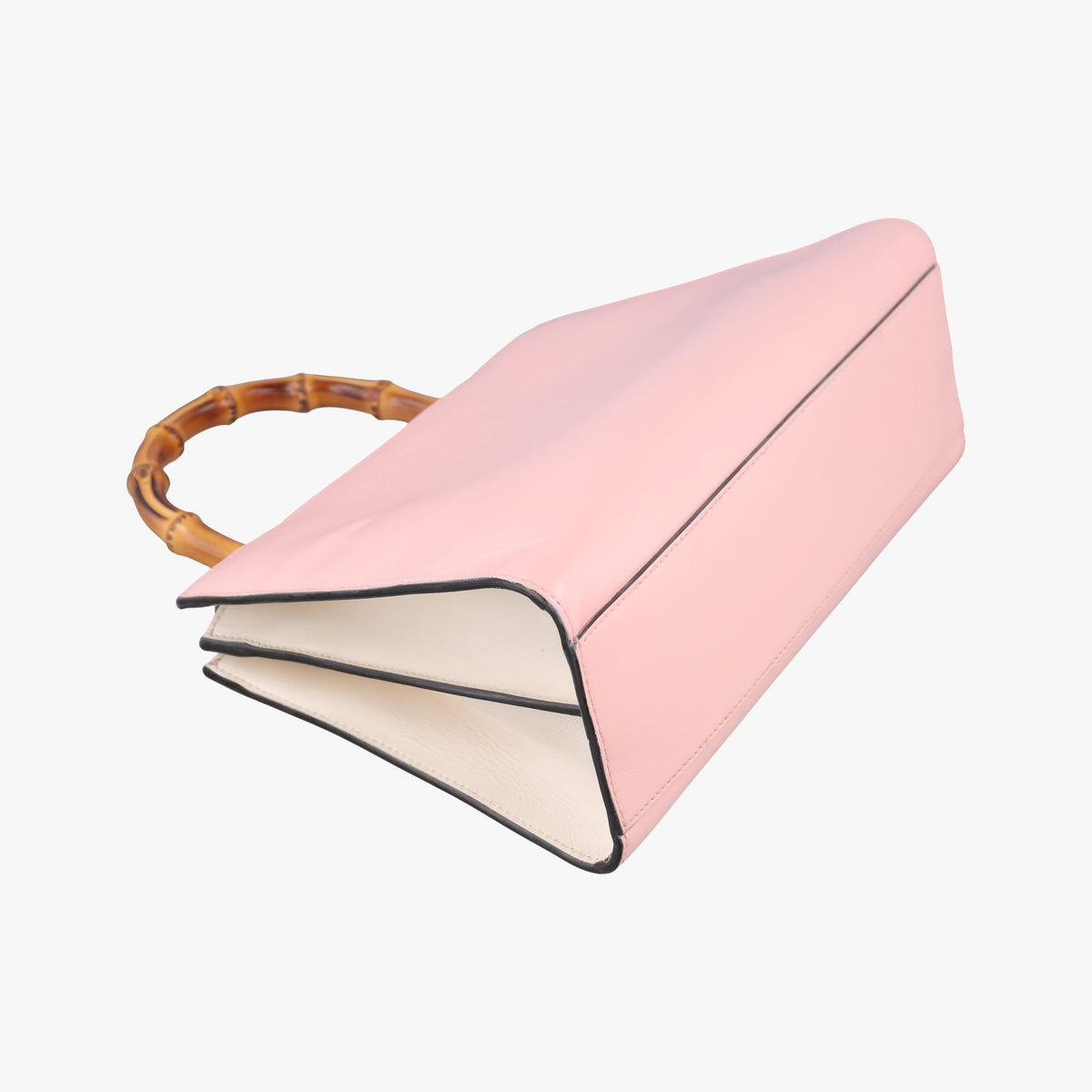 Secondhand Gucci Bamboo Nymphaea Pink Leather 459076 shoulderbag | stylenewstar