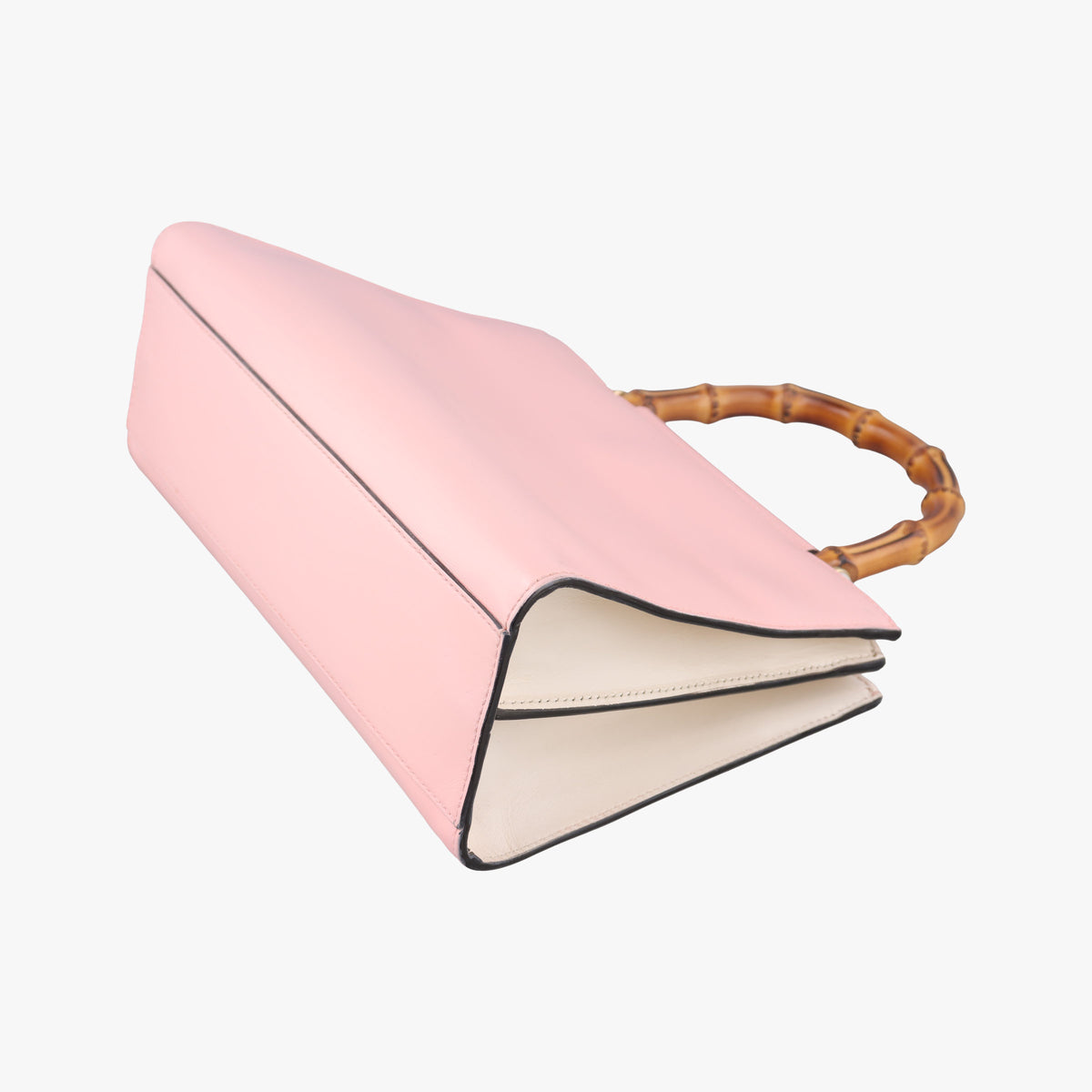 Secondhand Gucci Bamboo Nymphaea Pink Leather 459076 shoulderbag | stylenewstar