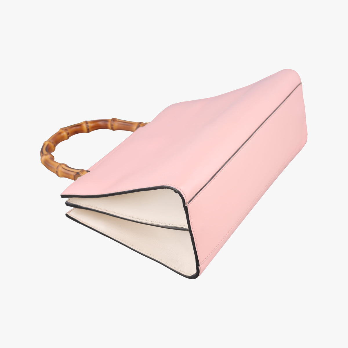 Secondhand Gucci Bamboo Nymphaea Pink Leather 459076 shoulderbag | stylenewstar