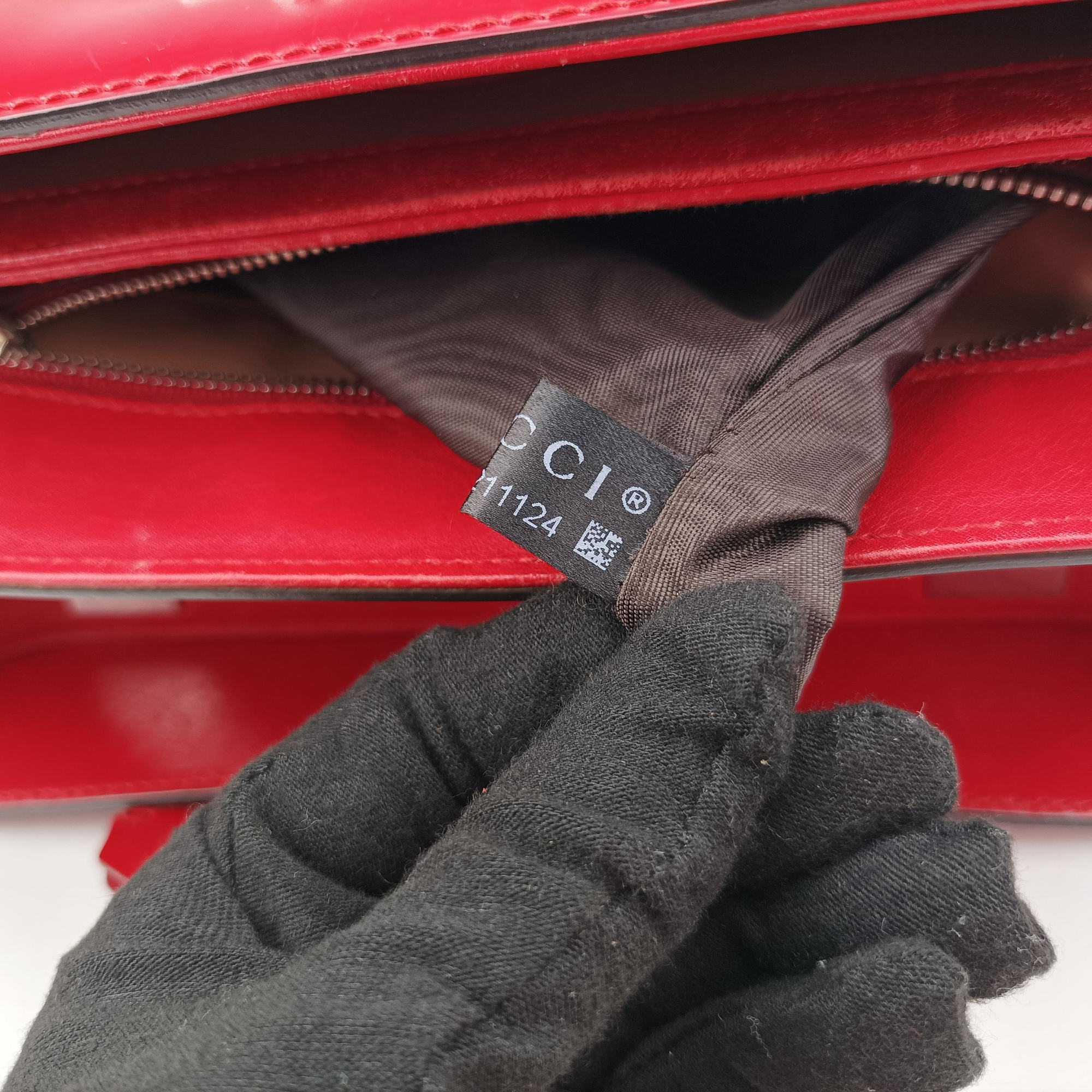 Pre-owned Gucci Bamboo Red Leather 331830 handbag | stylenewstar