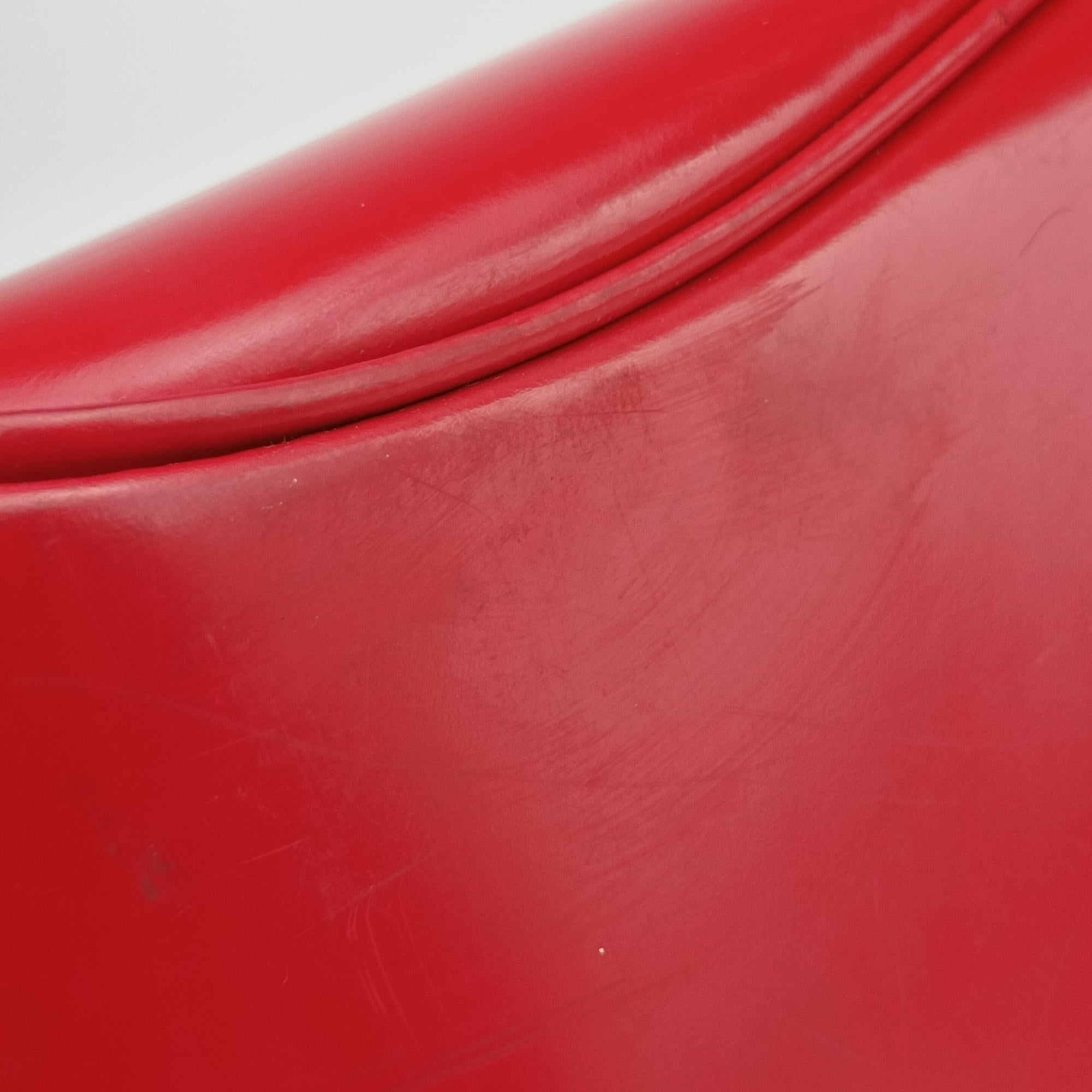 Pre-owned Gucci Bamboo Red Leather 331830 handbag | stylenewstar