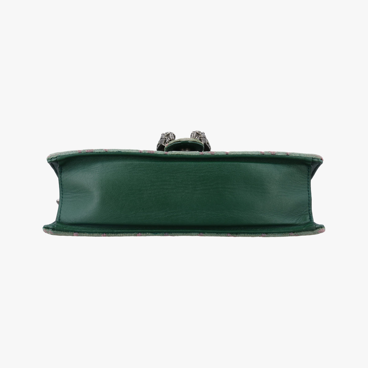Pre-owned Gucci Dionysus Green velour 499623 shoulderbag | stylenewstar
