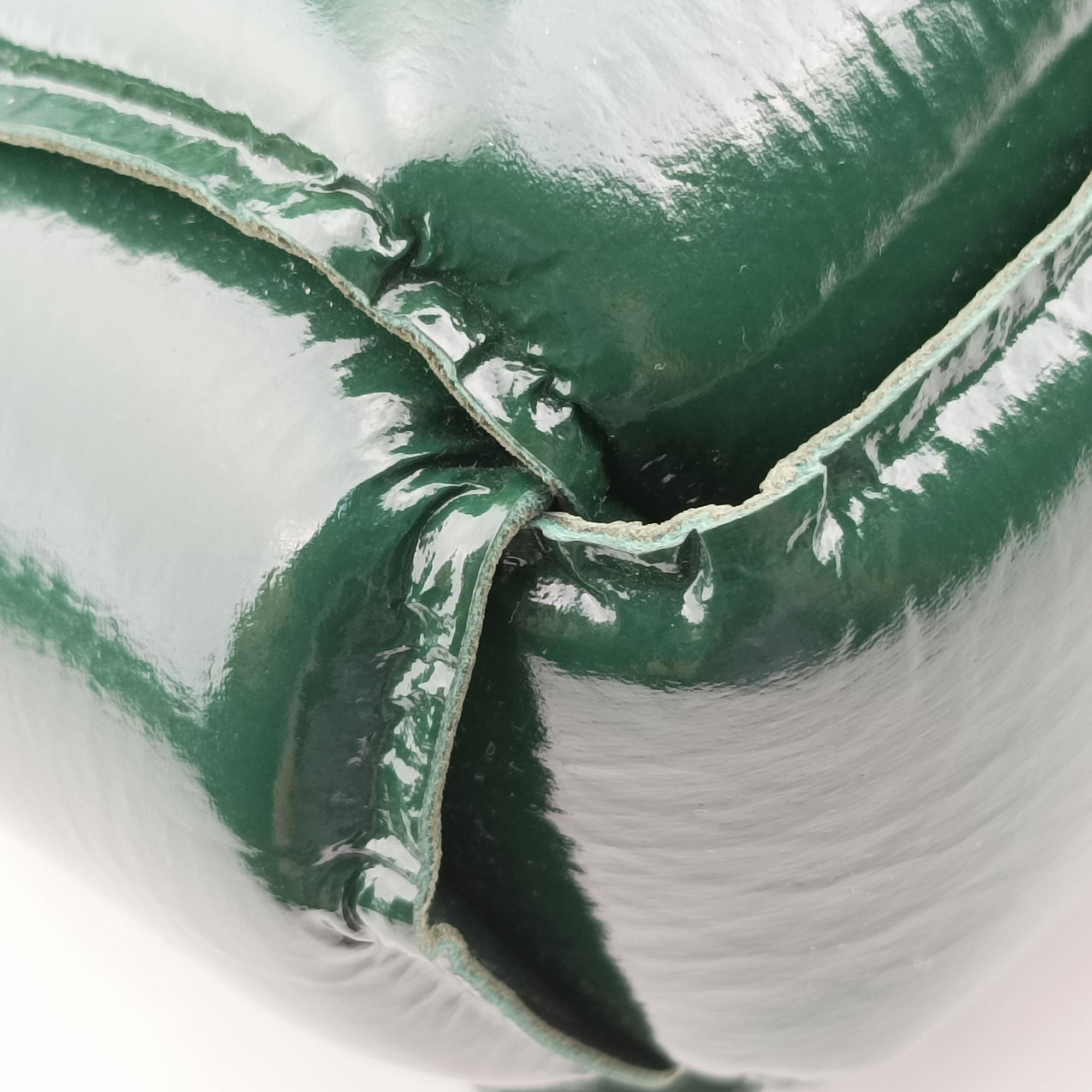 Vintage Bottega Veneta Padded CASSETTE Green lambskin  shoulderbag | stylenewstar