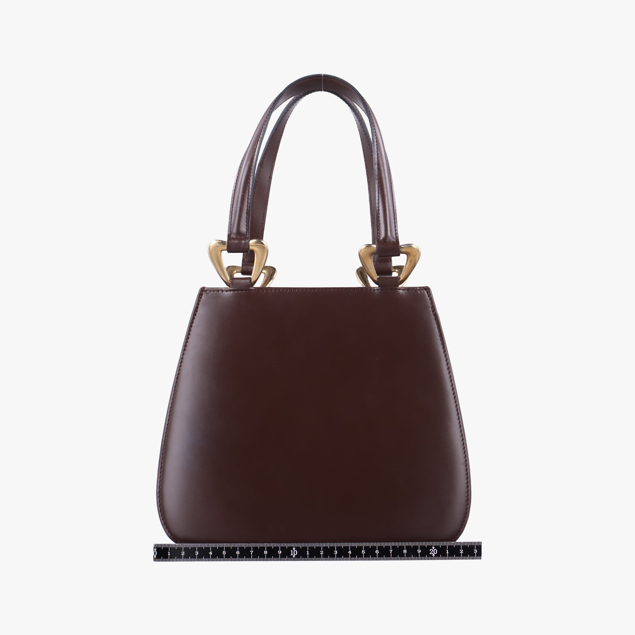 Pre-owned Yves Saint Laurent Vintage Bordeaux Leather  shoulderbag | stylenewstar