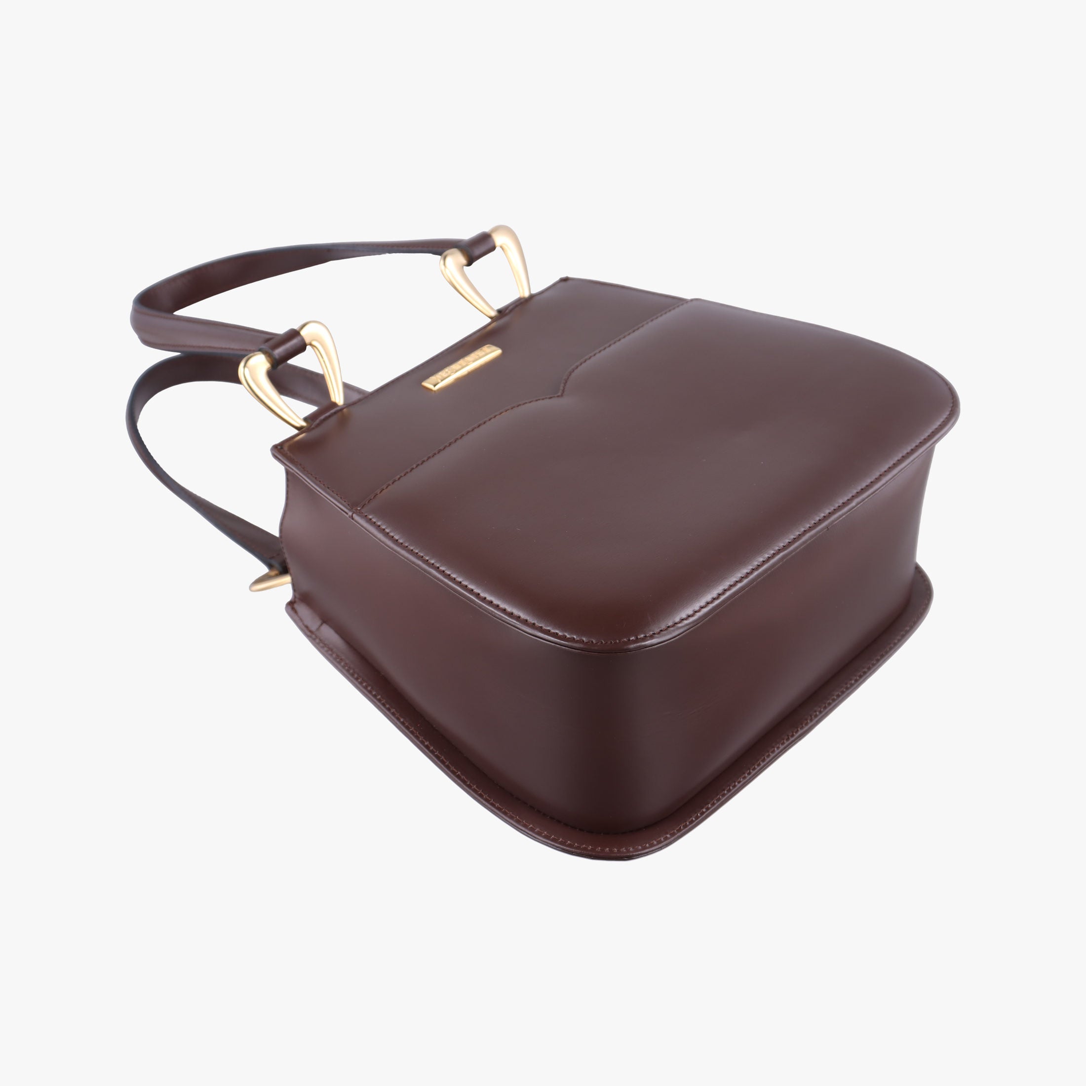 Pre-owned Yves Saint Laurent Vintage Bordeaux Leather  shoulderbag | stylenewstar