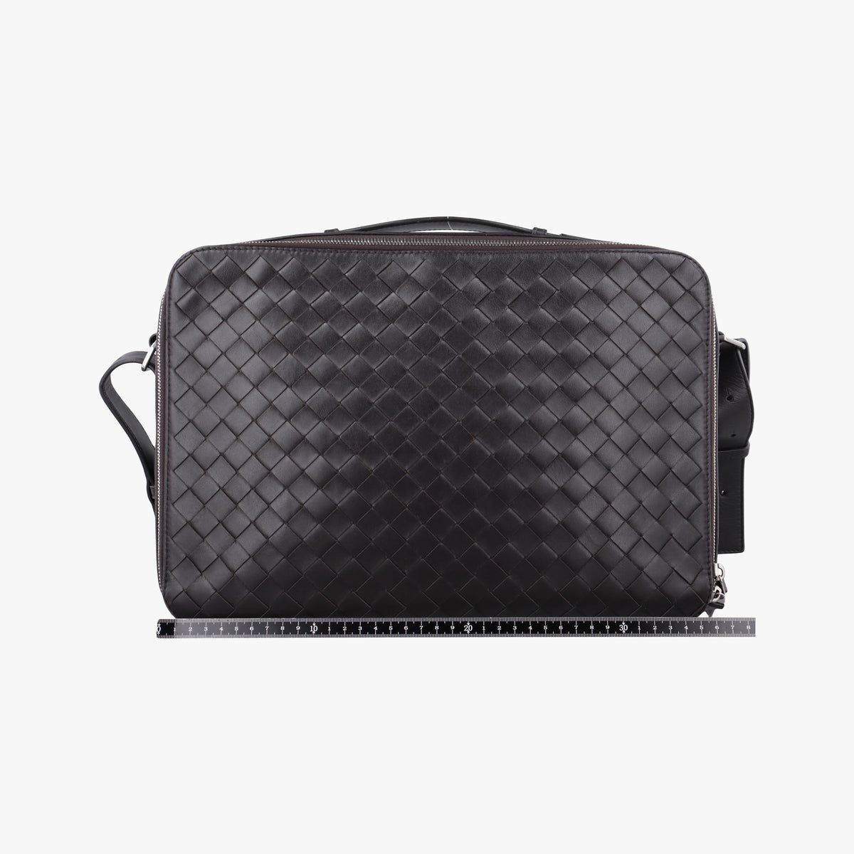 Pre-owned Bottega Veneta Getaway Slim Brown lambskin  bum bag/waist bag | stylenewstar